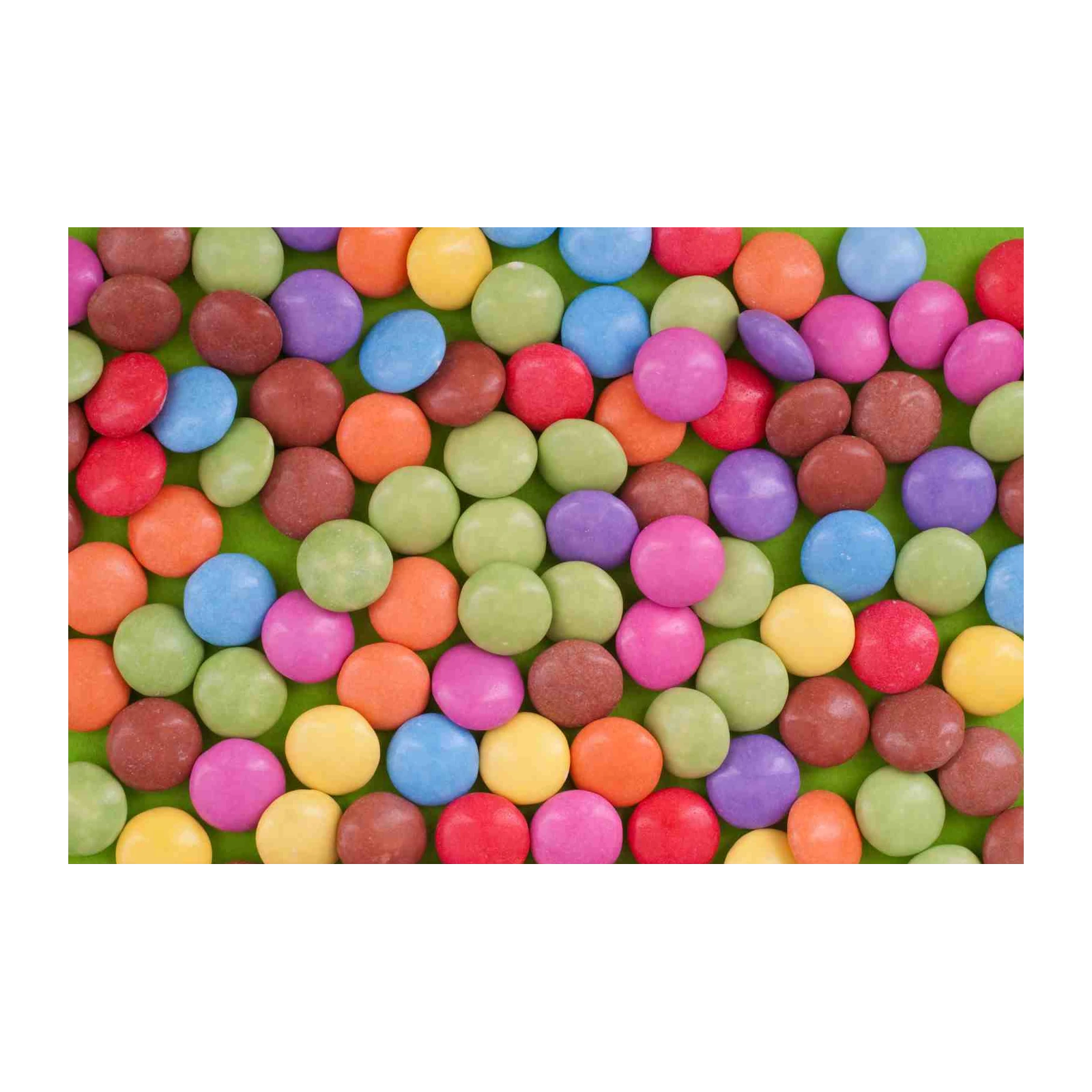 Vibrant Confetti Candy Wall Art