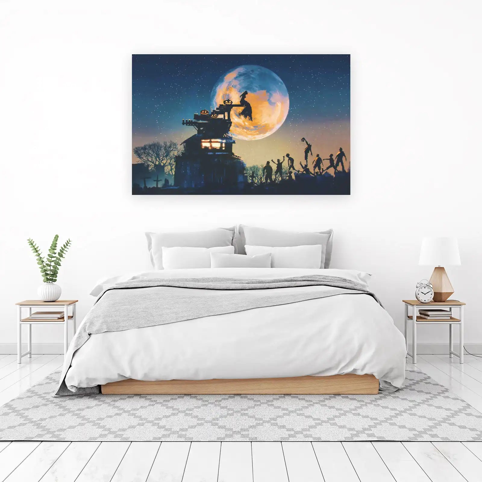 Spooky Halloween Night Wall Art