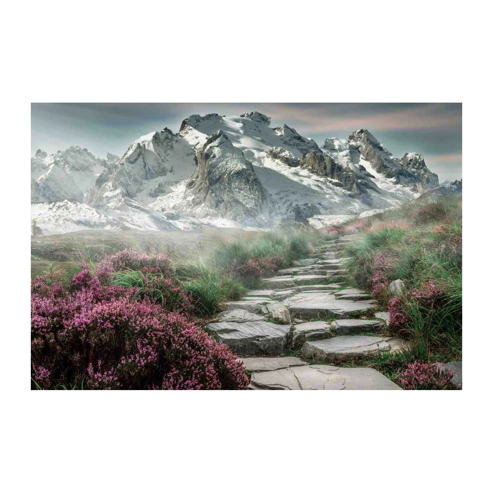 Majestic Mountain Trail Heather Wall Art