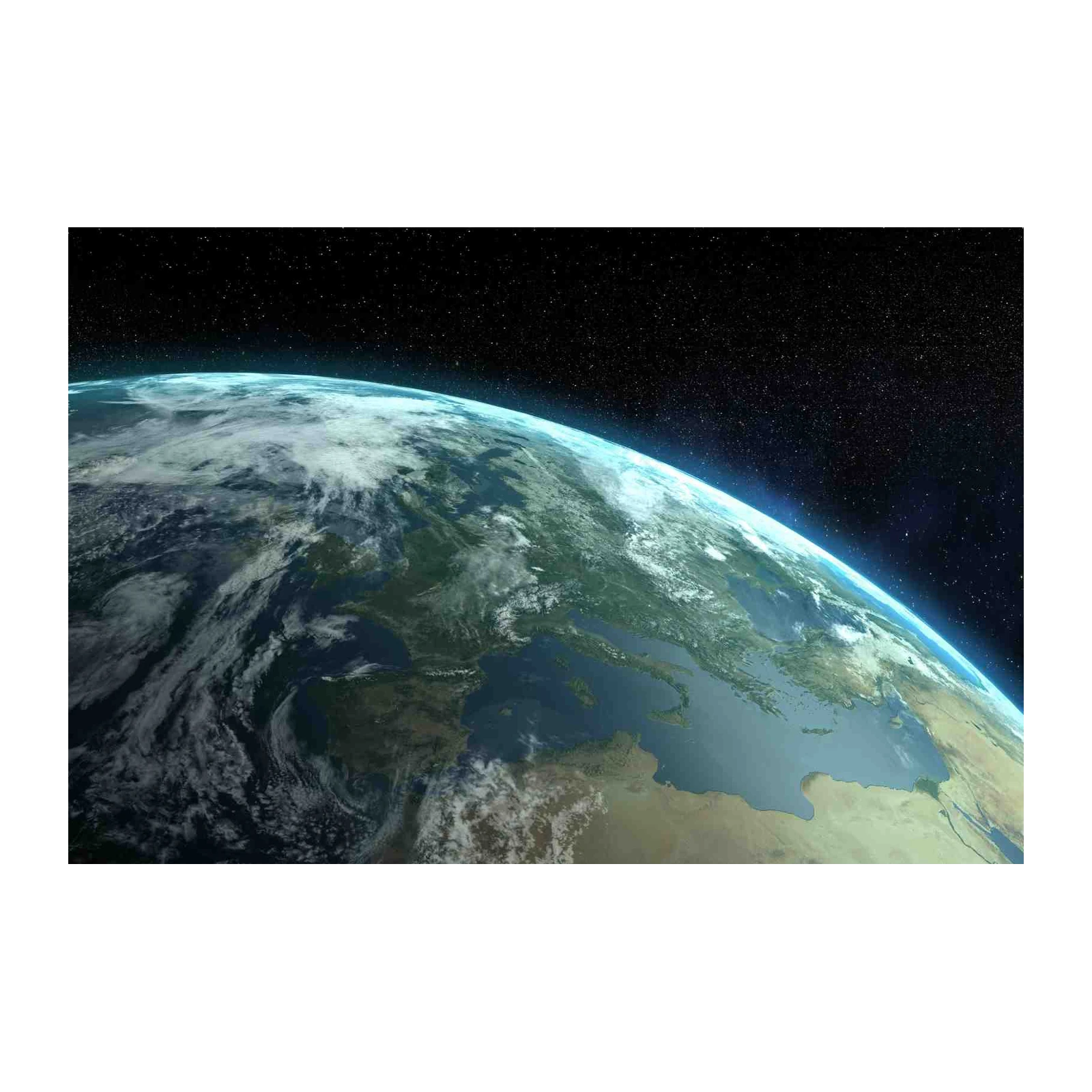 Majestic Earth from Space Wall Art
