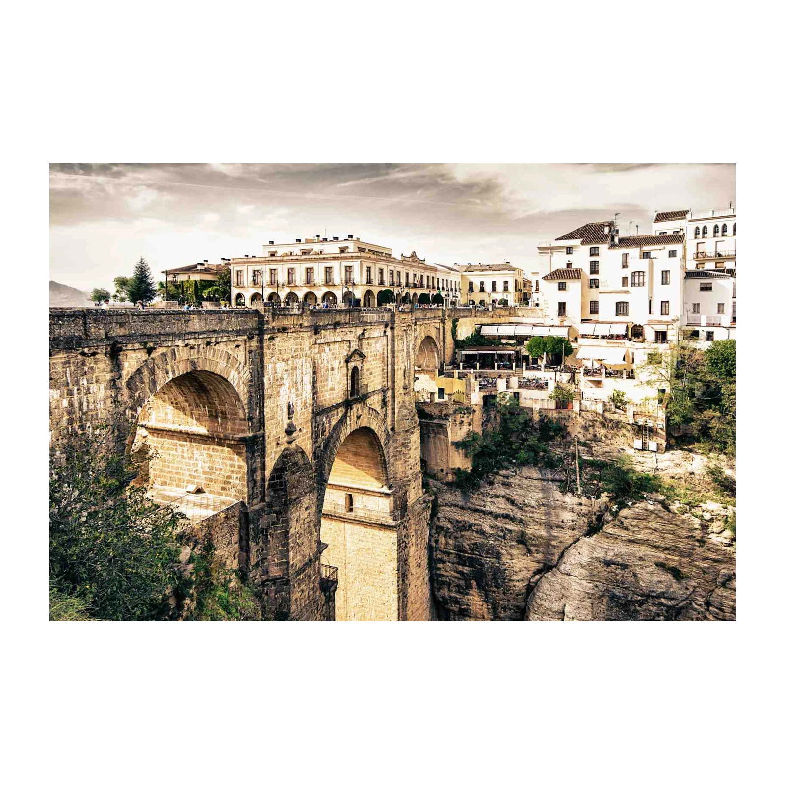 Historic Spanish Bridge Landscape Wall Art
