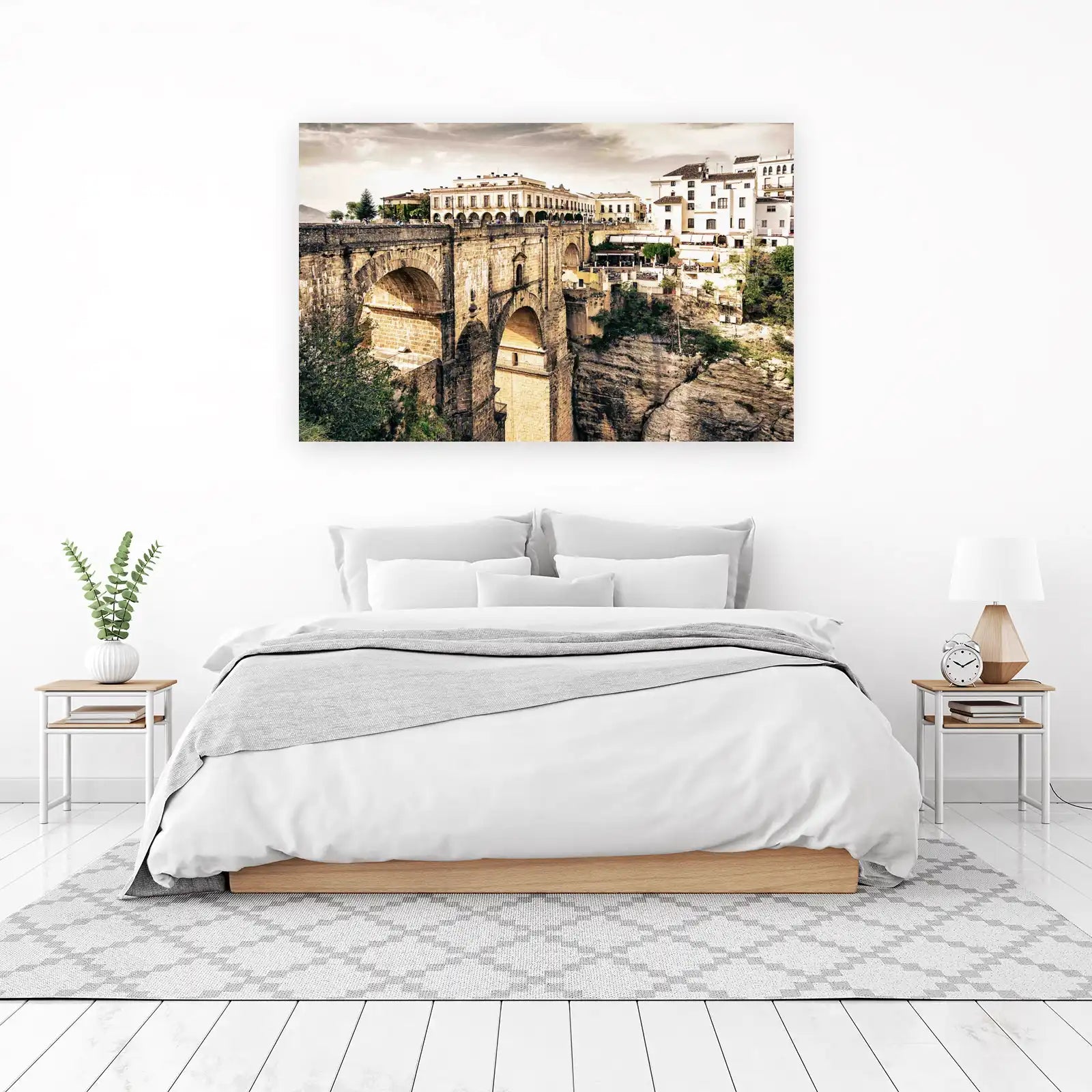 Historic Spanish Bridge Landscape Wall Art