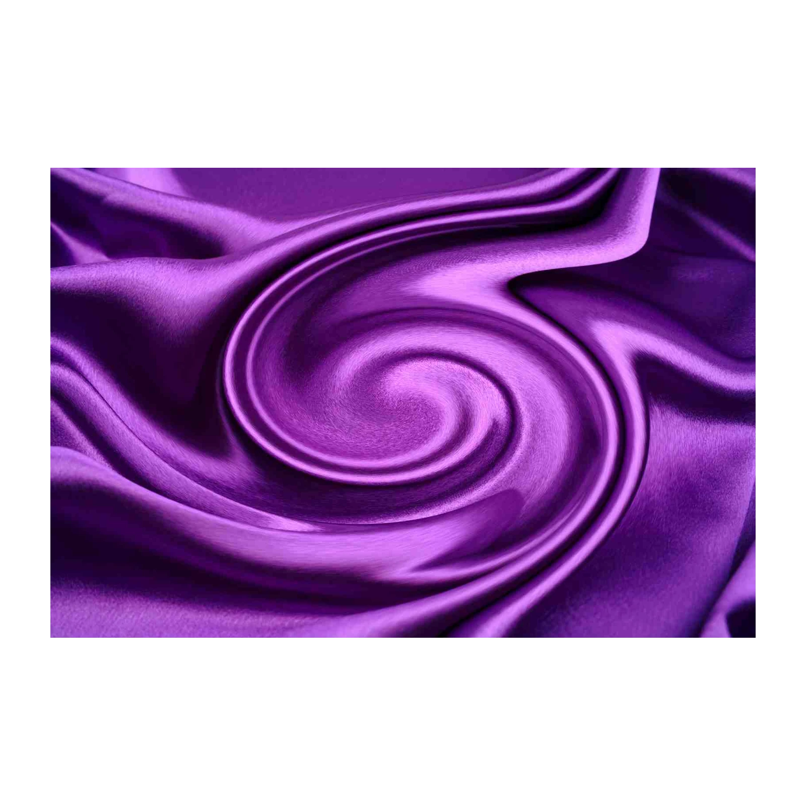 Purple Swirl Silk Texture Wall Art