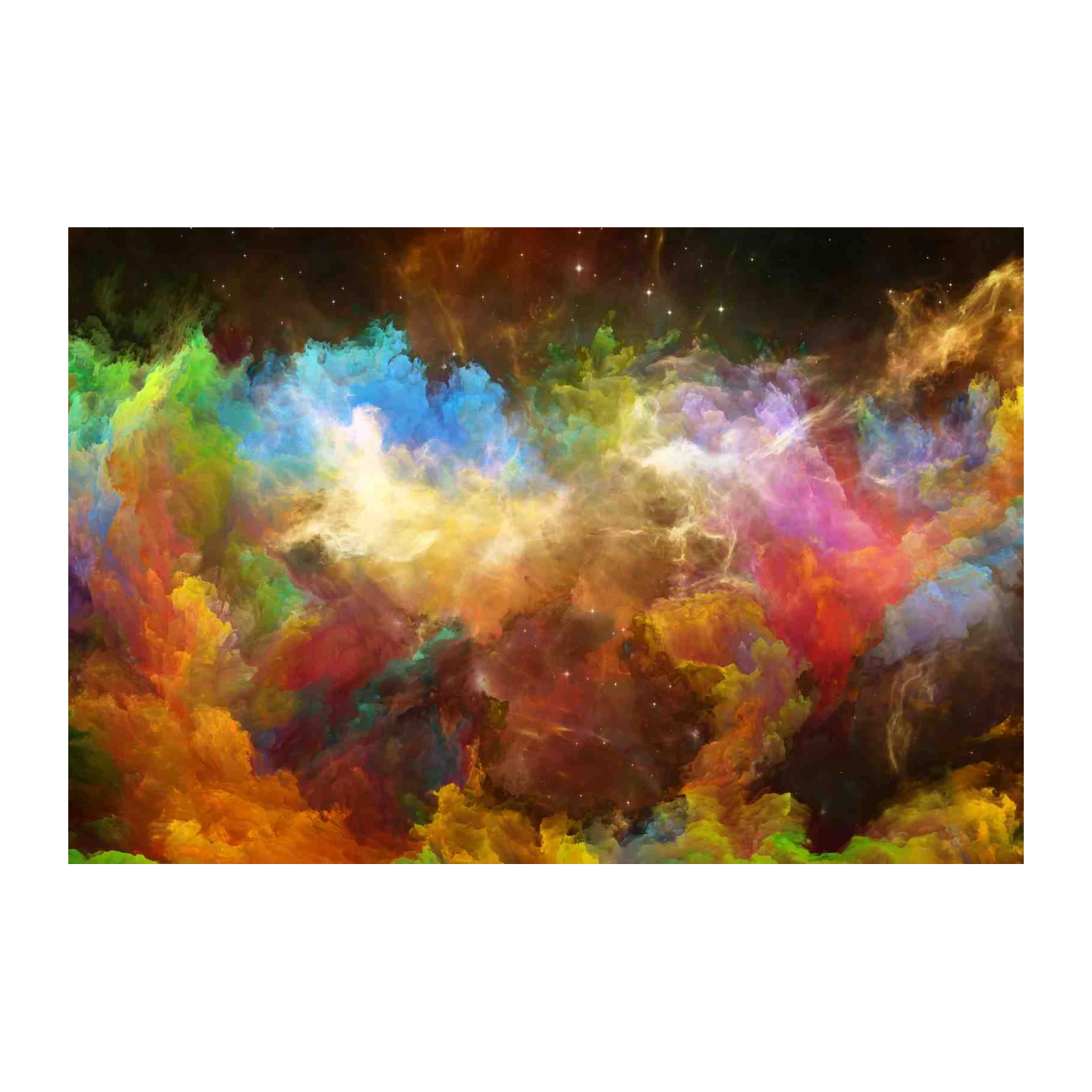 Vibrant Nebula Galaxy Wall Art