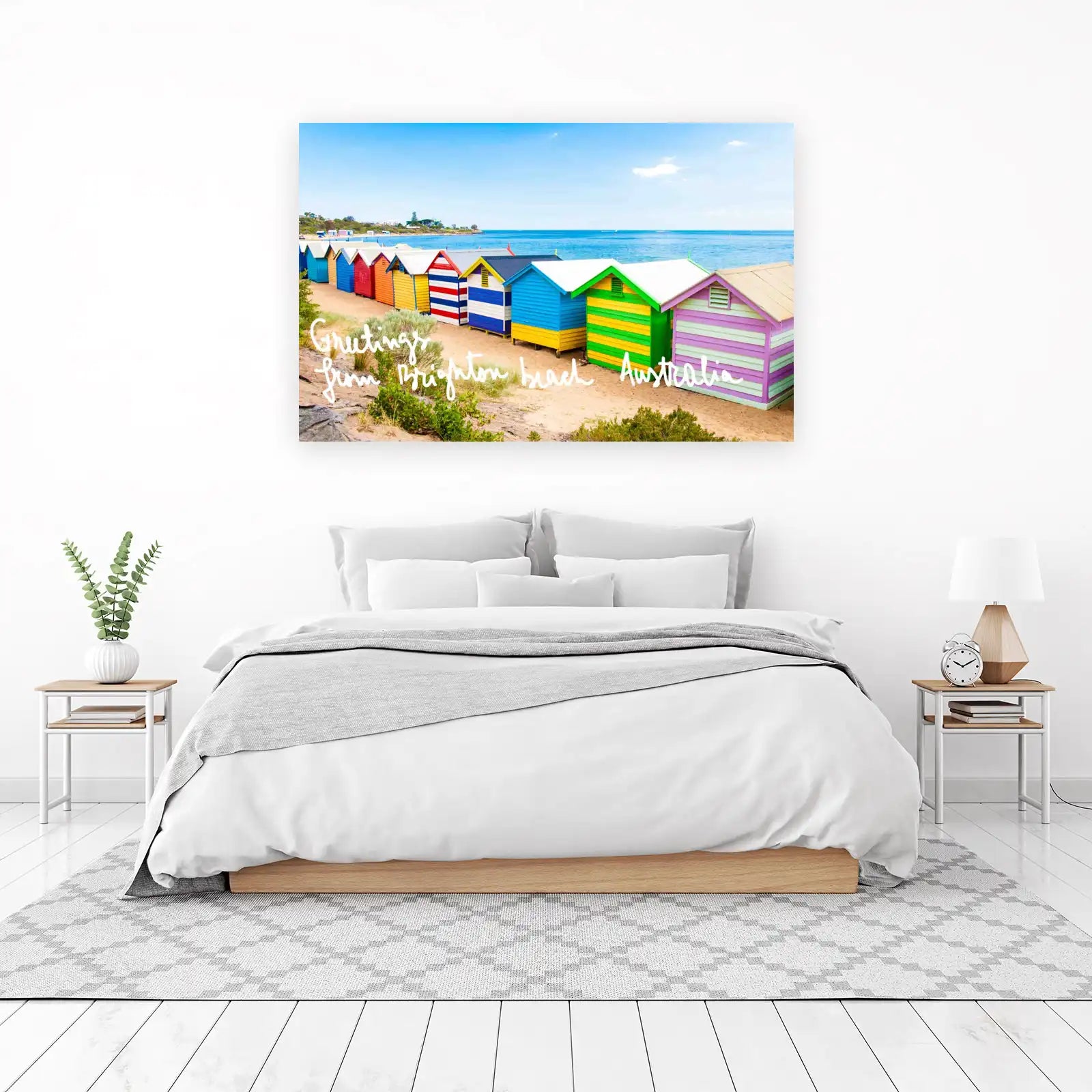 Brighton Beach Huts Australia Wall Art