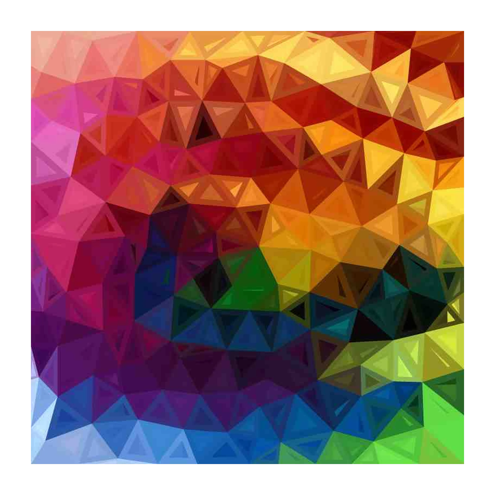 Vibrant Geometric Abstract Wall Art