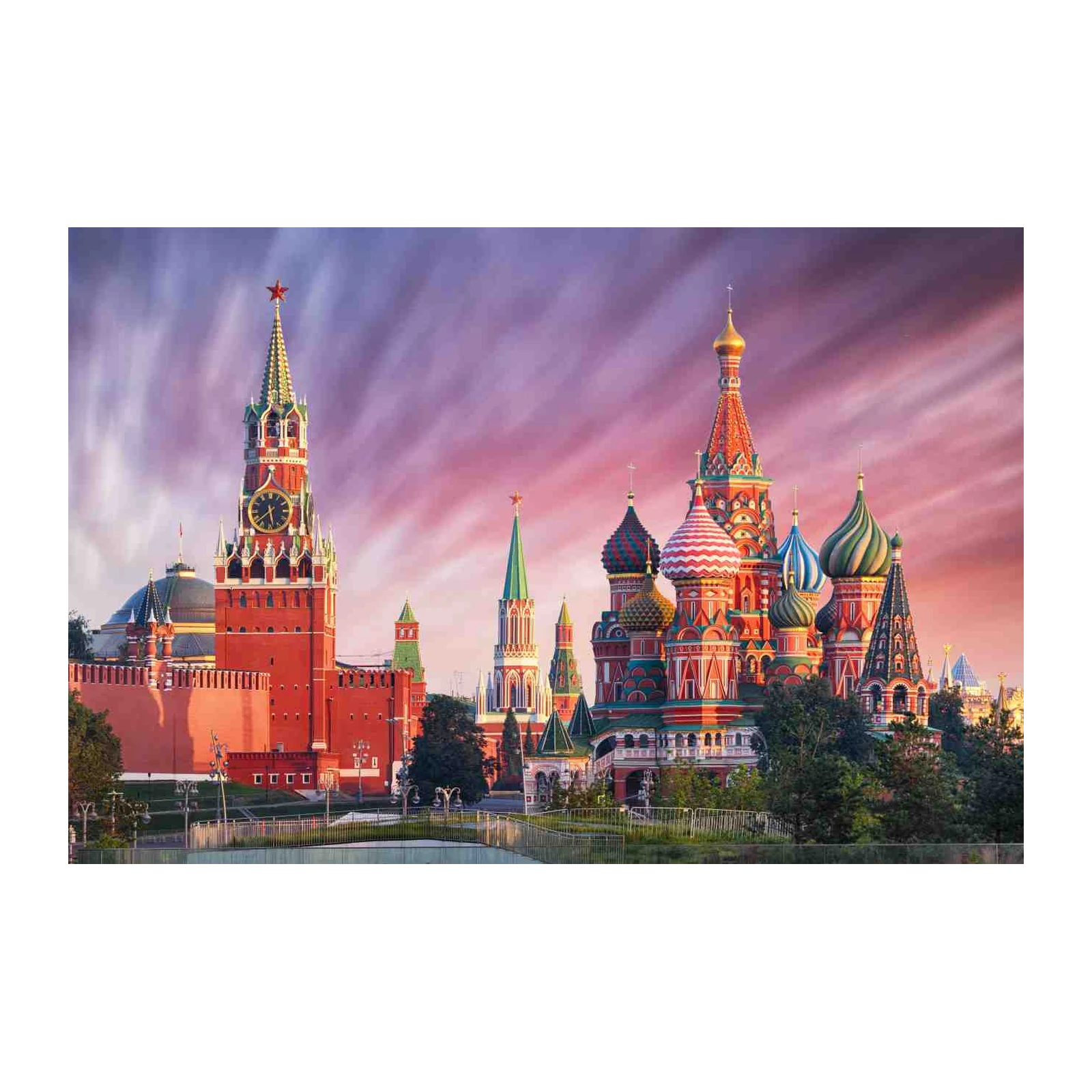 Moscow Kremlin & St. Basil's Cathedral Wall Art