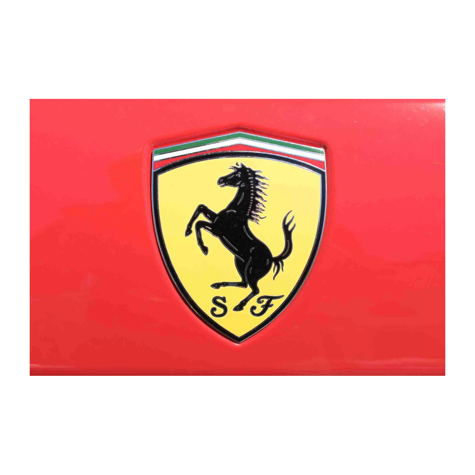 Prancing Horse Ferrari Logo Wall Art - Luxury Car Decor
