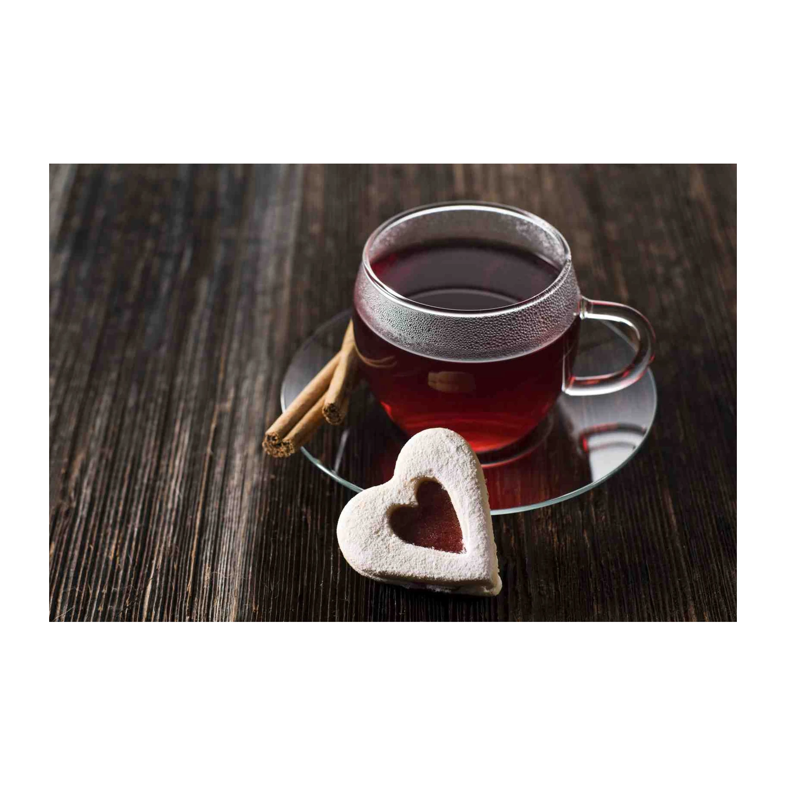 Cozy Heart Cookie & Tea Ambiance Wall Art