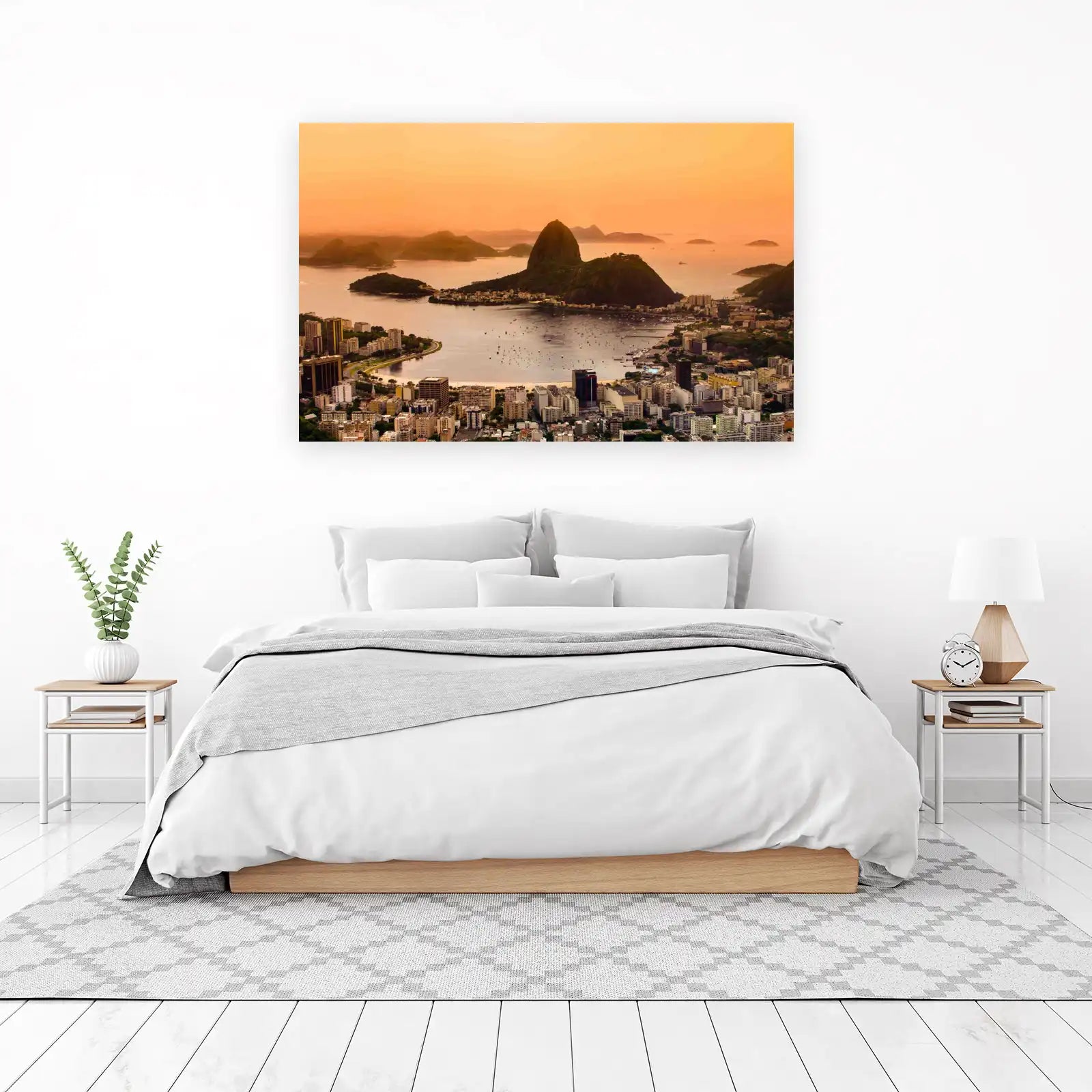 Rio de Janeiro Sunset Vista Wall Art