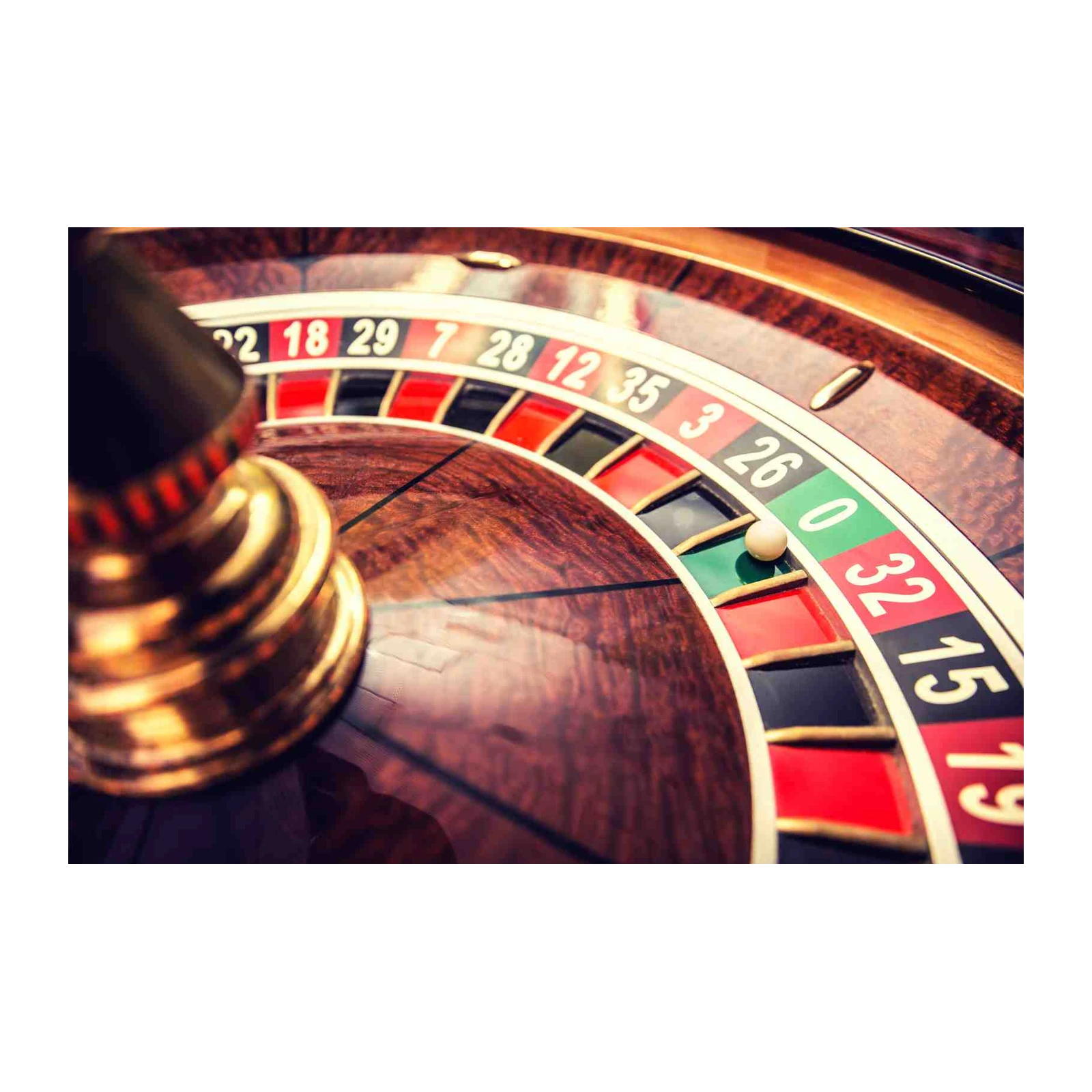 Roulette Wheel Luck Wall Art