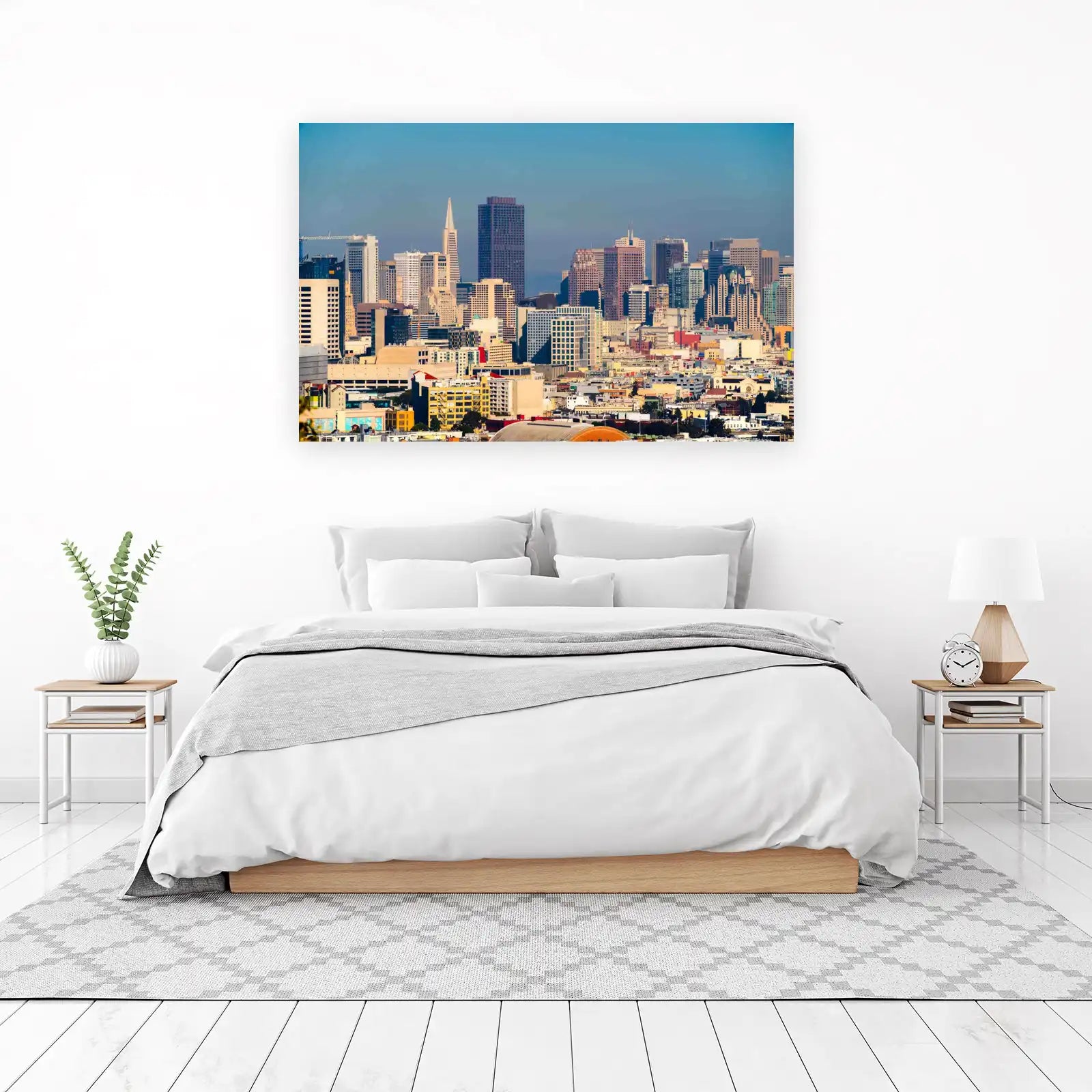San Francisco Skyline Cityscape Wall Art