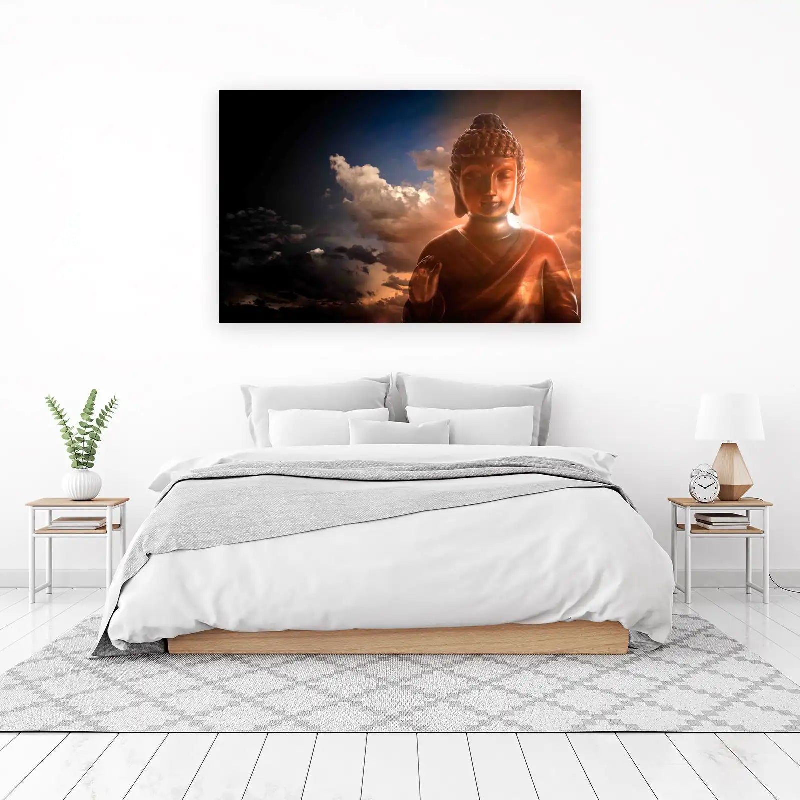Zen Buddha Serenity Wall Art