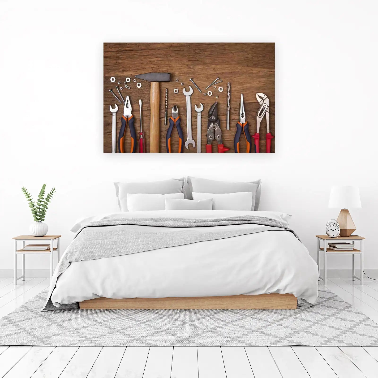Handyman's Essentials: Tools of the Trade Wall Art