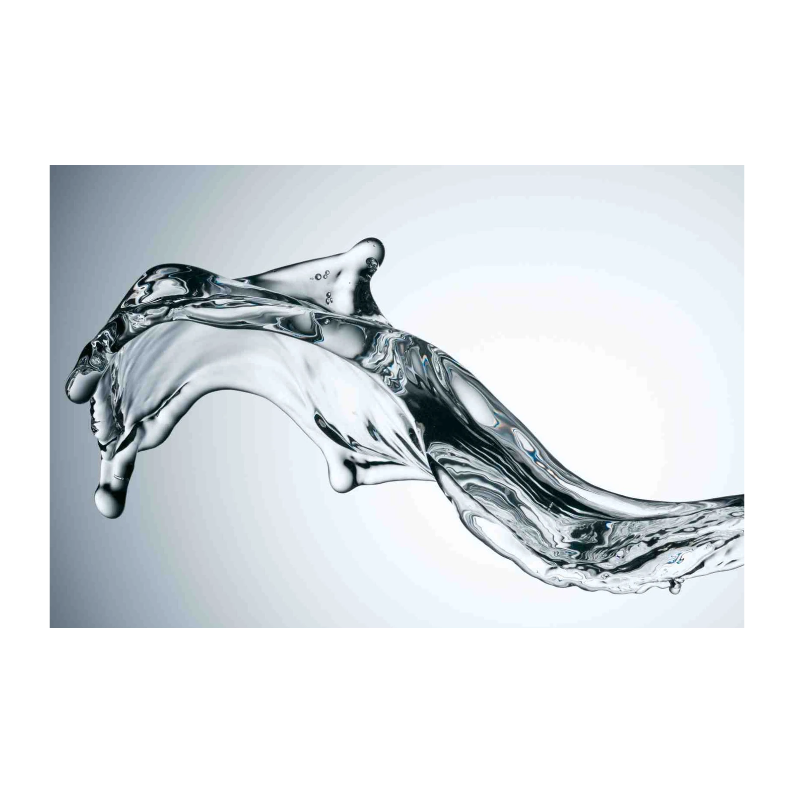 Dynamic Water Splash Abstract Wall Art