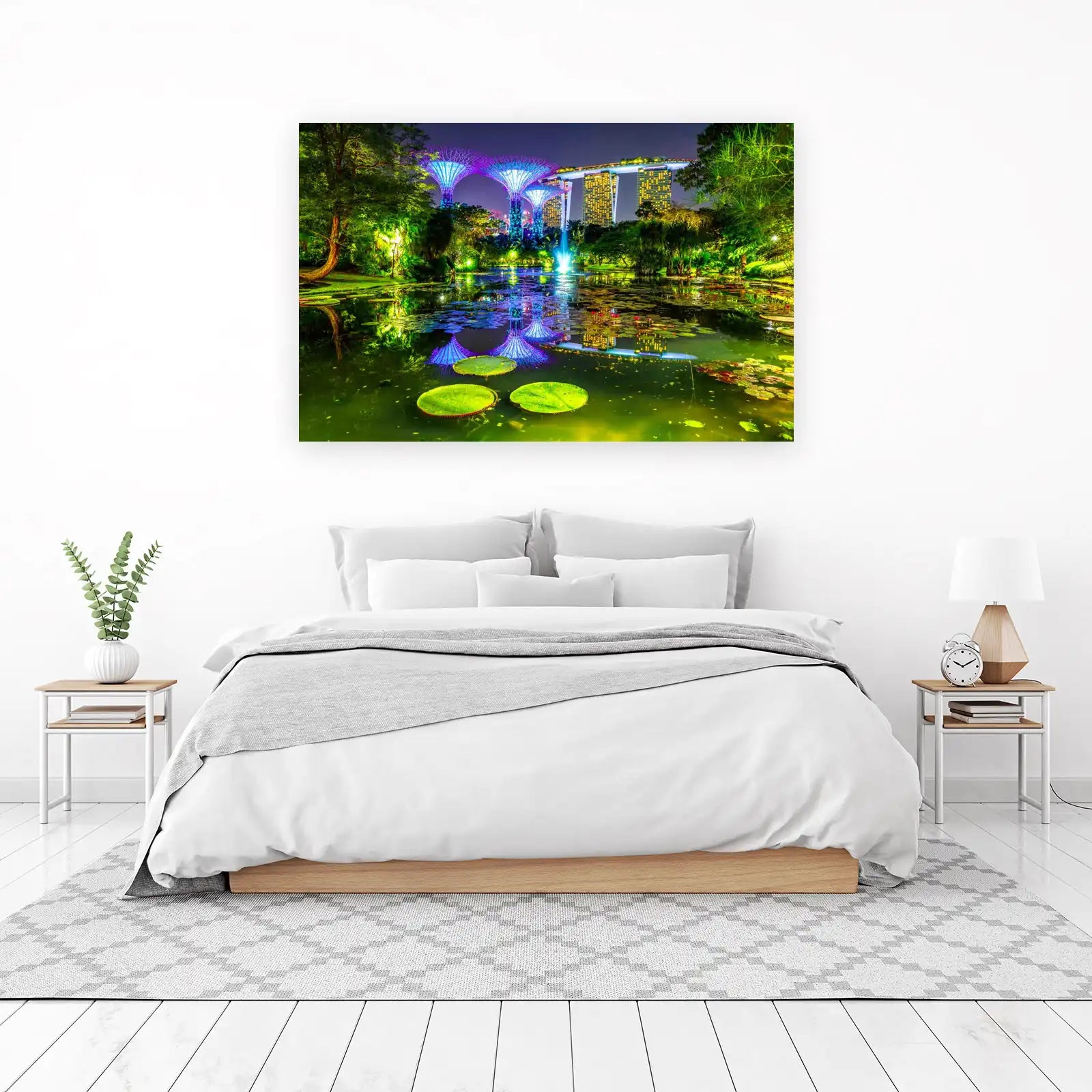 Magical Singapore Gardens by the Bay Wall Art