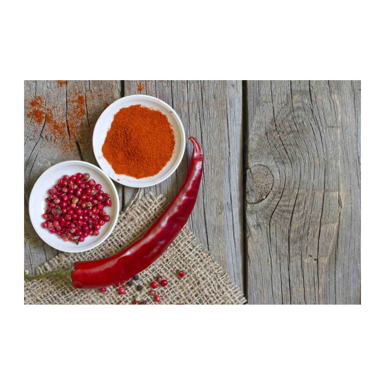 Spicy Red Chili & Paprika Wall Art