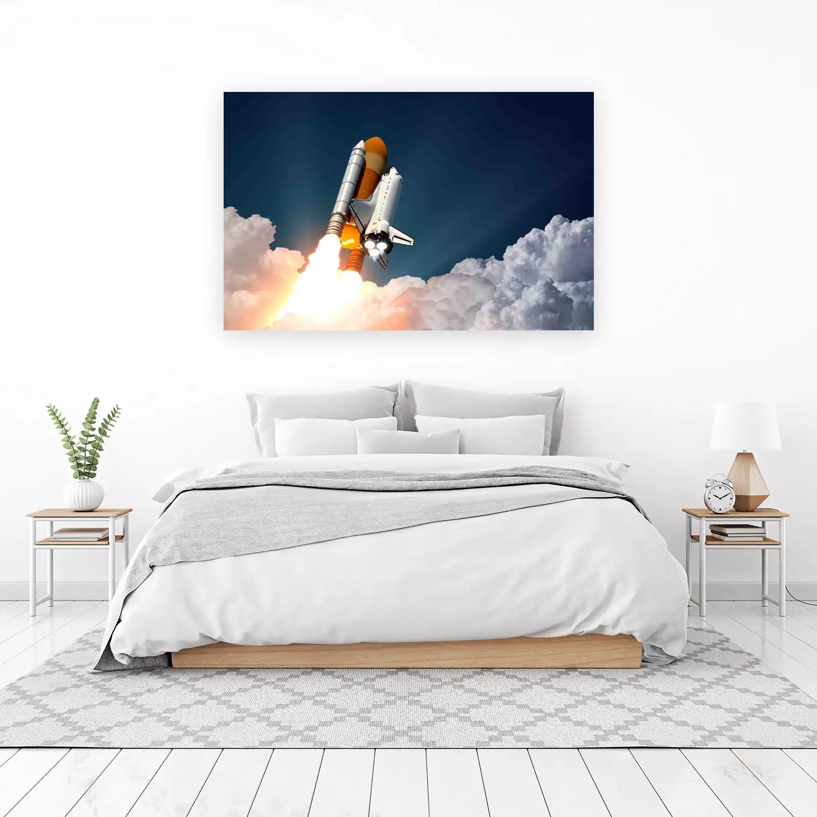 Space Shuttle Launch Wall Art