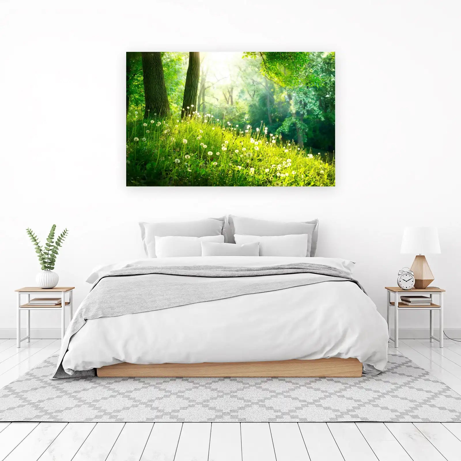 Enchanted Forest Dandelion Meadow Wall Art