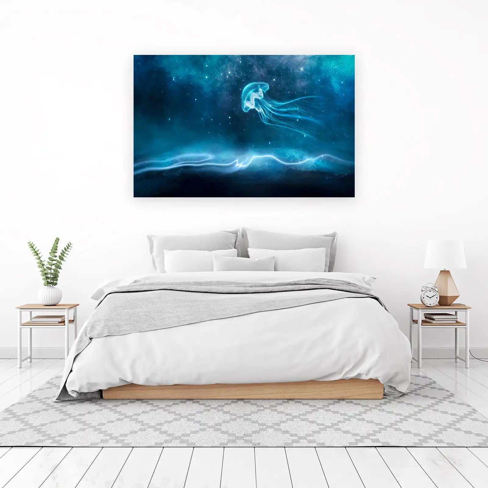 Mystic Jellyfish Ocean Dream Wall Art
