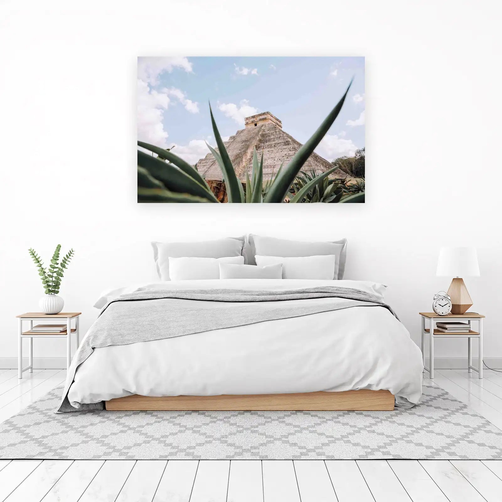 Chichen Itza Mayan Pyramid Wall Art