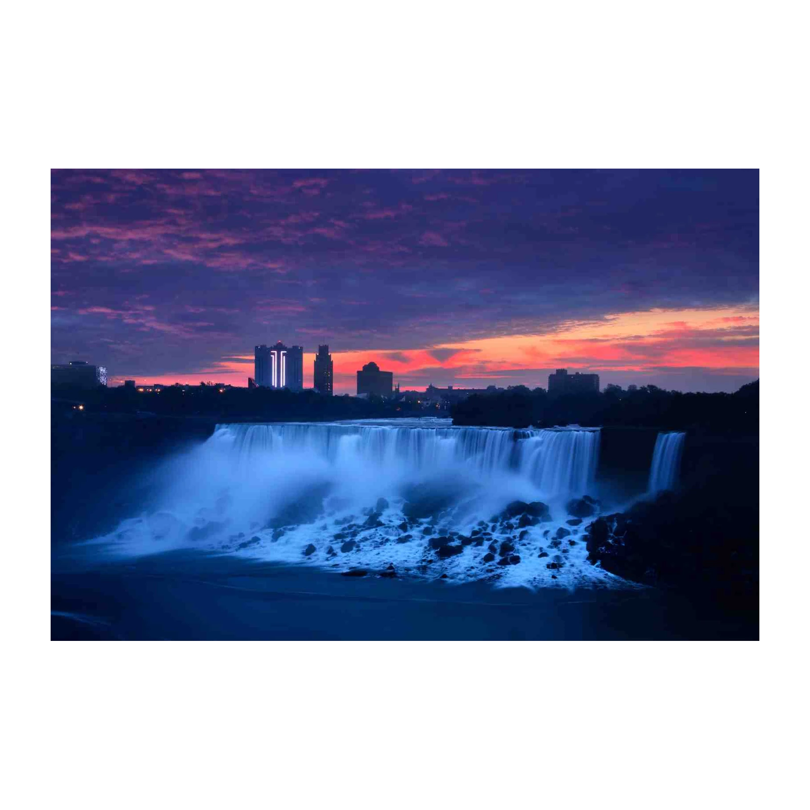 Niagara Falls Sunset Serenity Wall Art