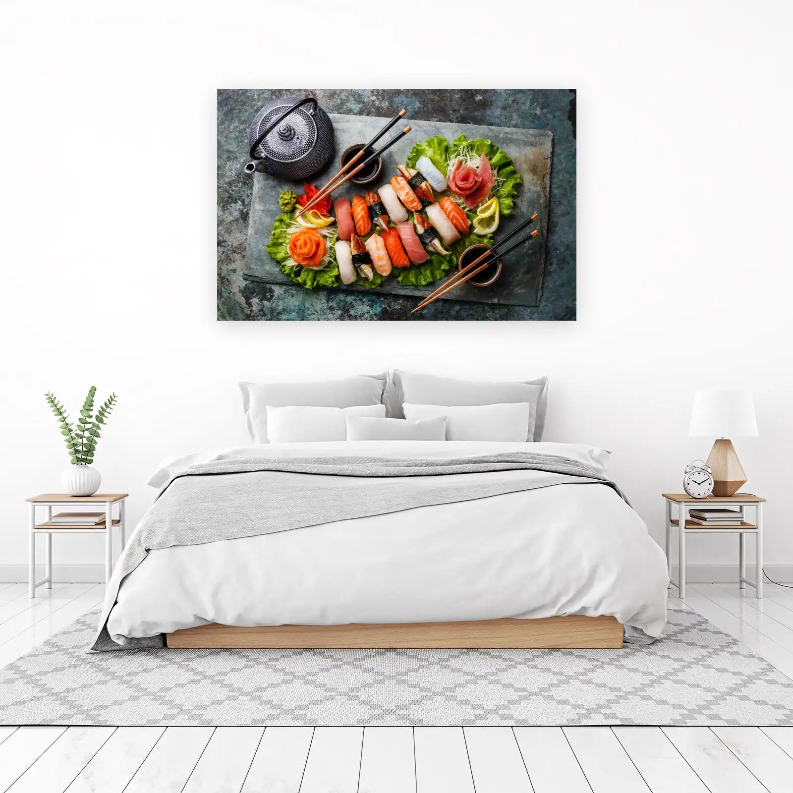 Gourmet Sushi Platter Wall Art Art