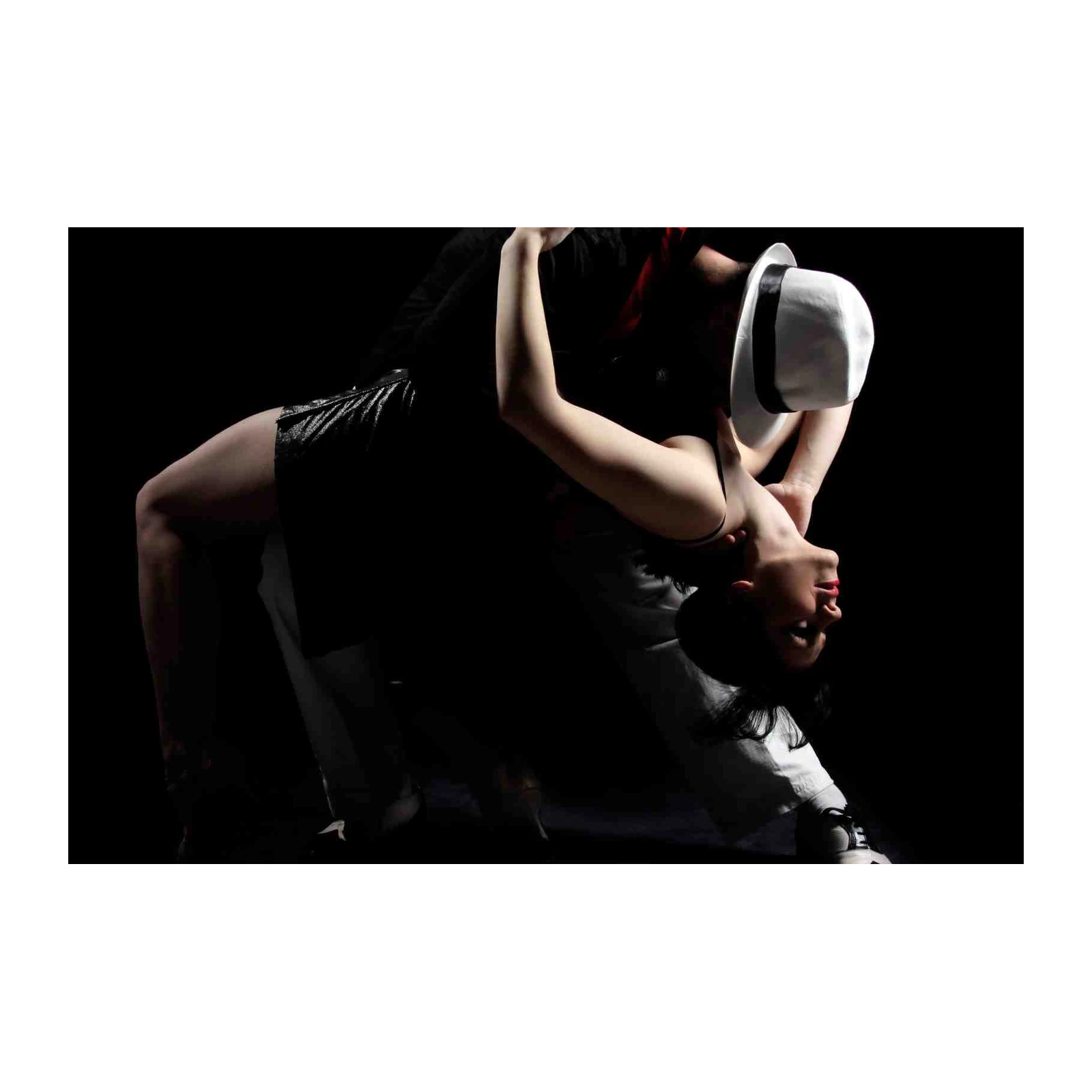 Passionate Tango Dance Couple Wall Art