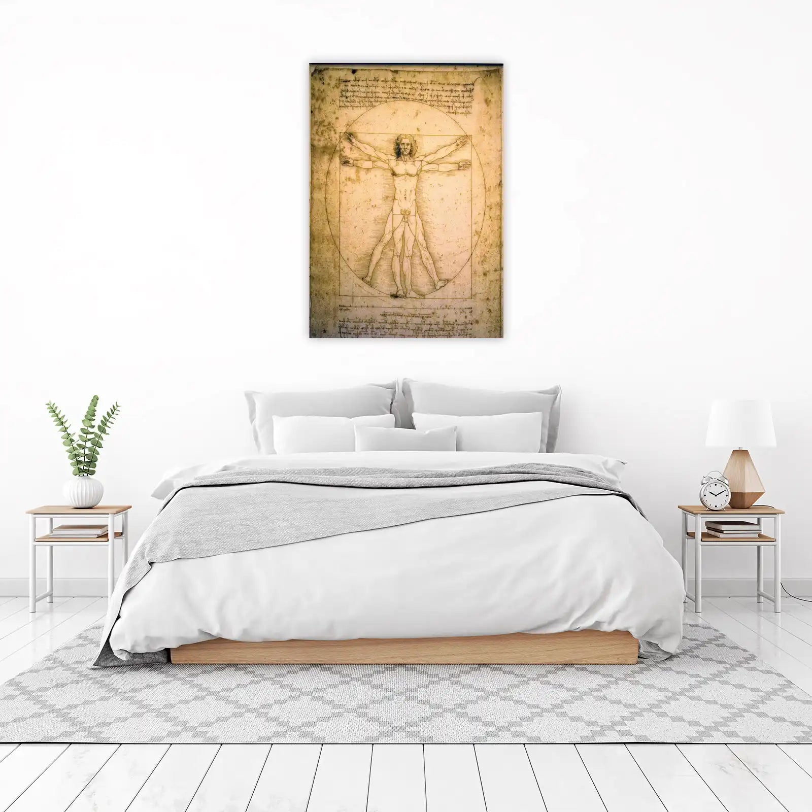Da Vinci Vitruvian Man Historical Wall Art
