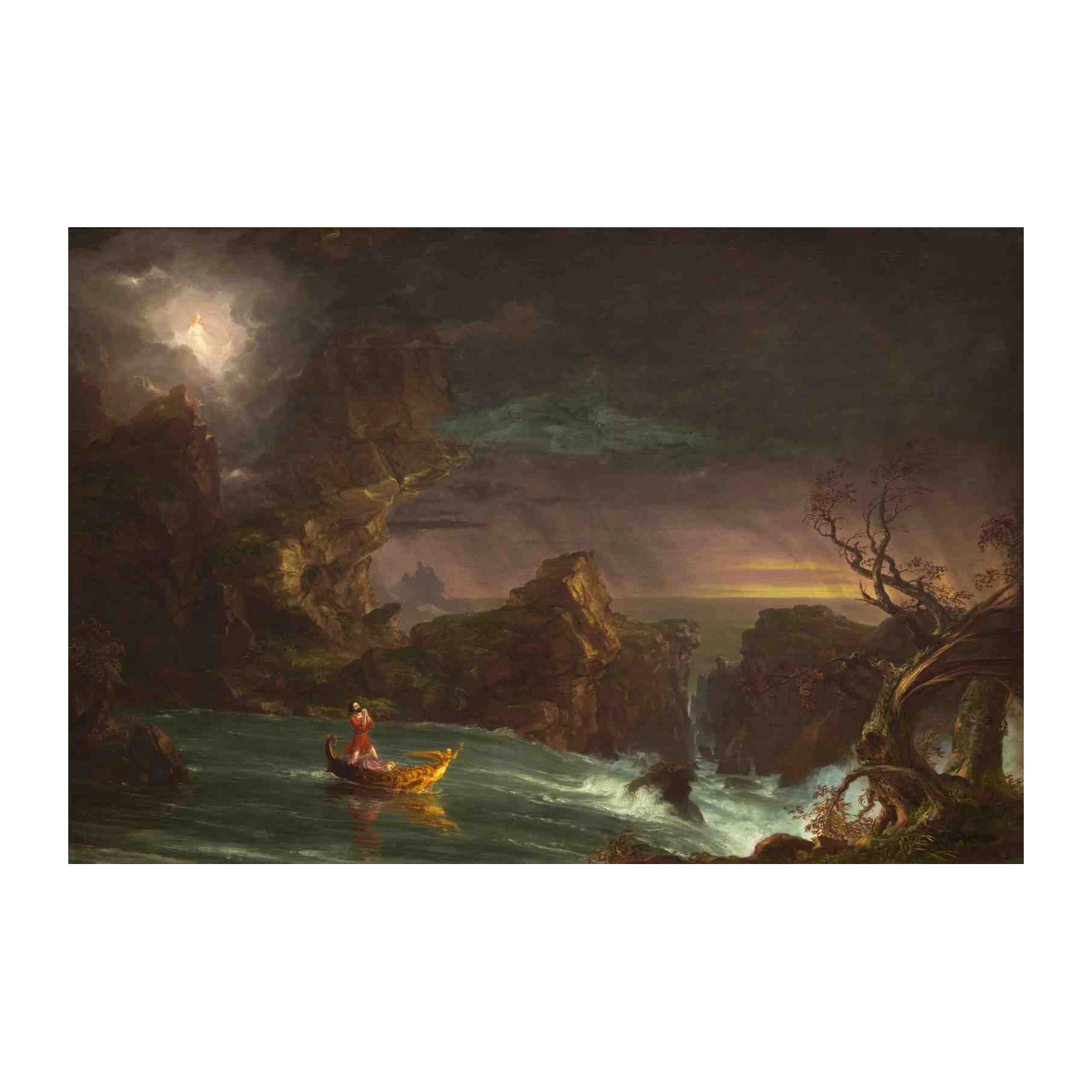 Voyage Through Stormy Seas Wall Art