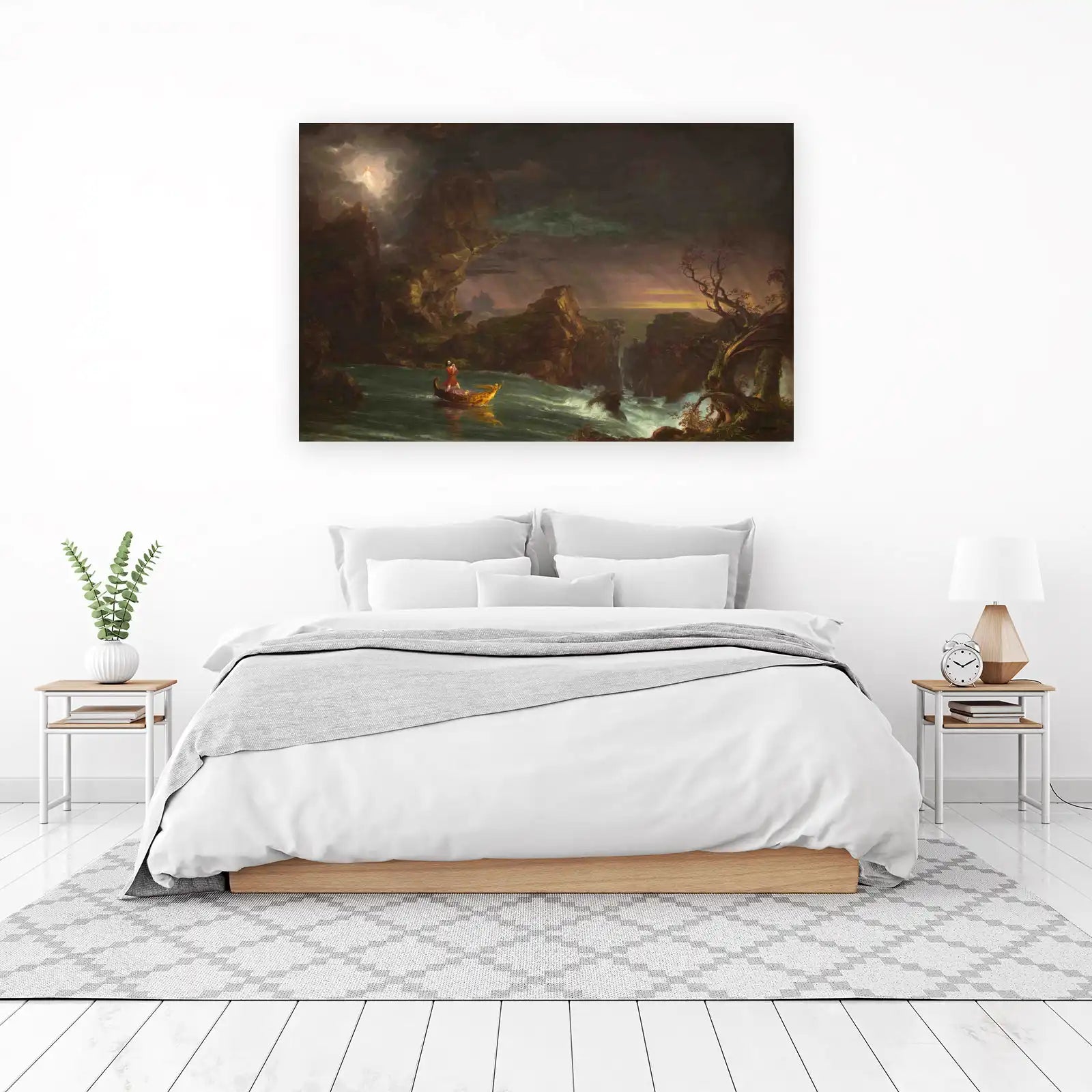 Voyage Through Stormy Seas Wall Art