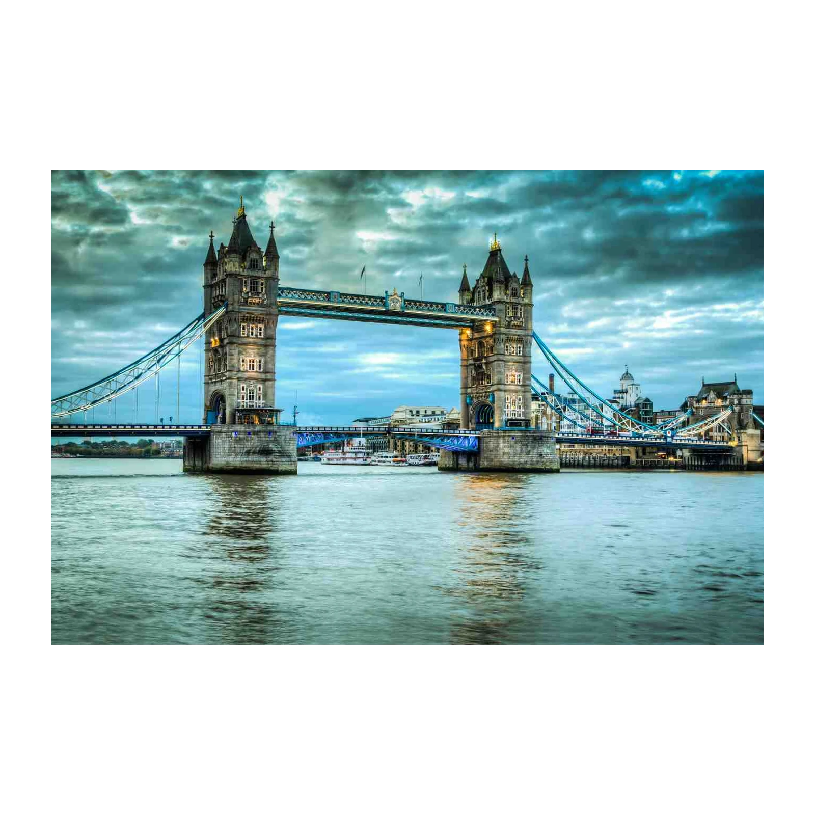 Dramatic London Tower Bridge Wall Art