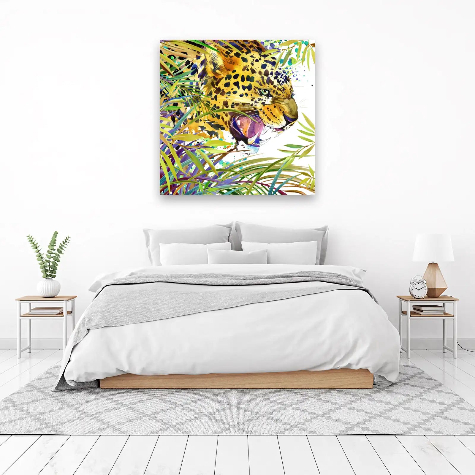 Roaring Jaguar Jungle Vibes Wall Art