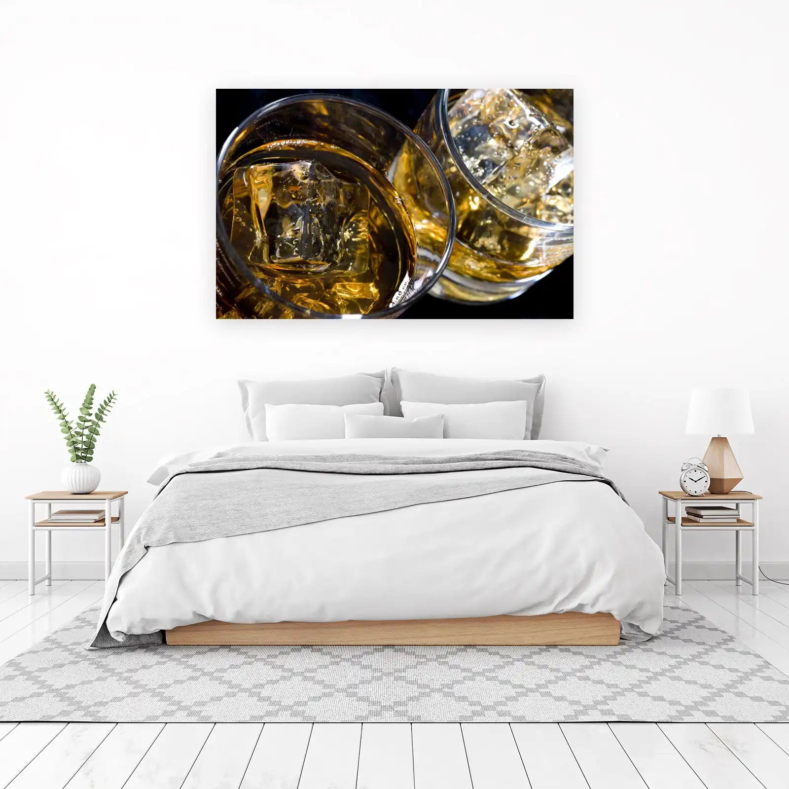 Amber Spirits Close-Up Wall Art