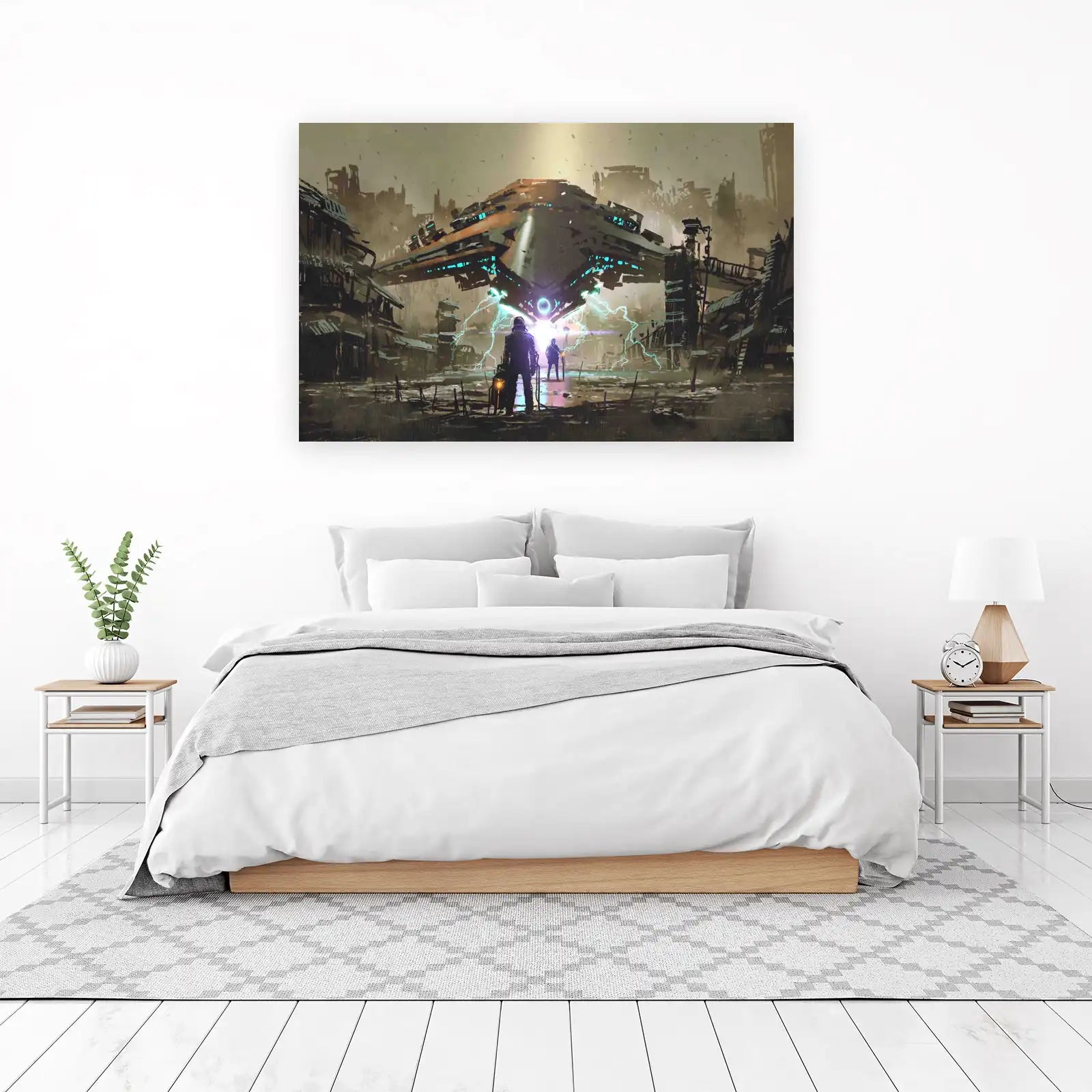 Sci-Fi Arrival Wall Art