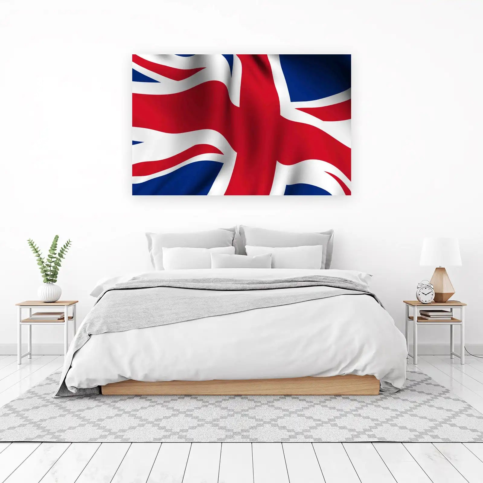Union Jack Flag Majestic UK Wall Art
