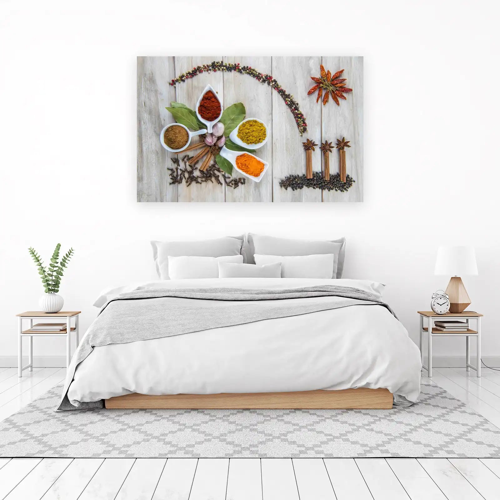 Vibrant Spice Collection Wall Art Wall Art