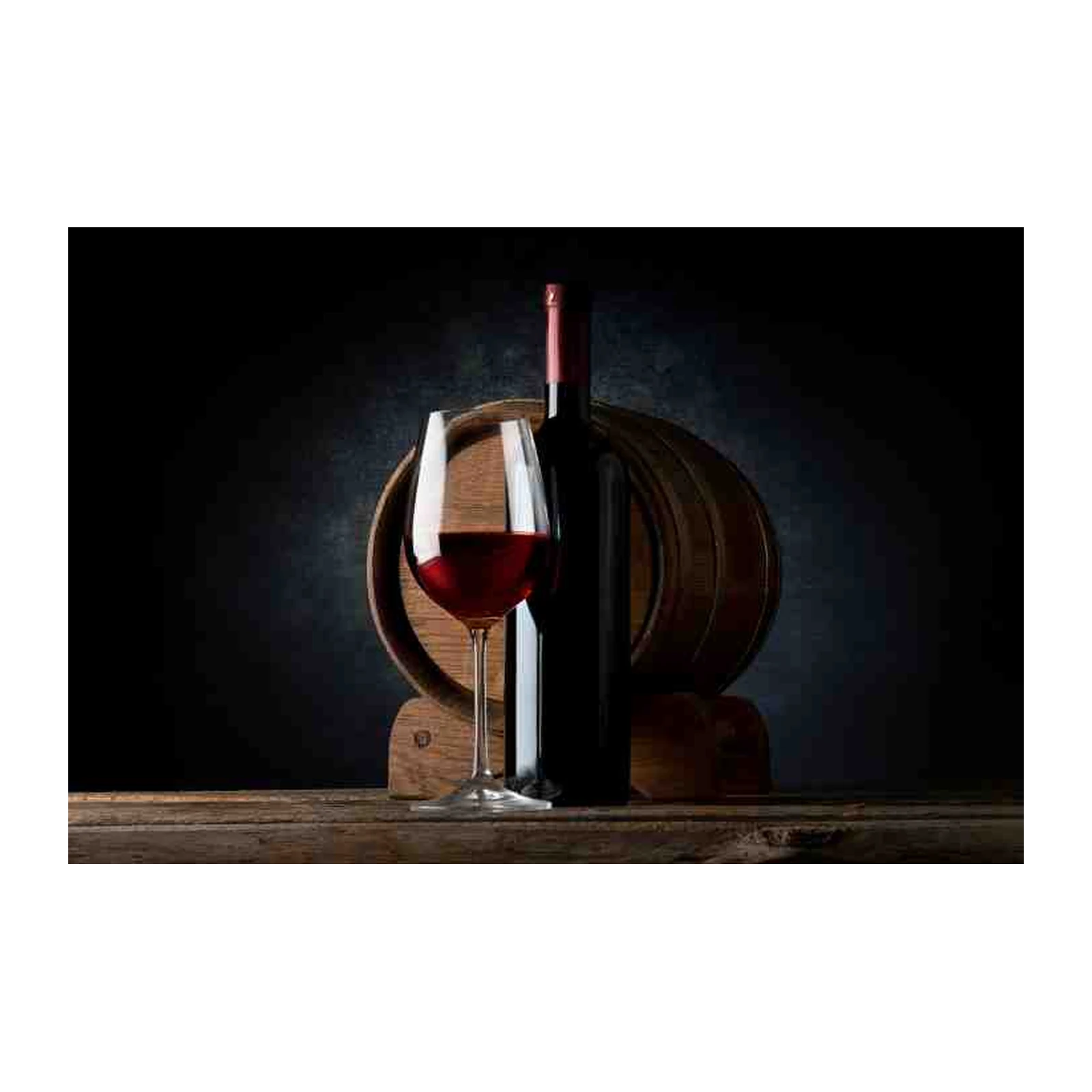 Elegant Wine & Barrel Wall Art