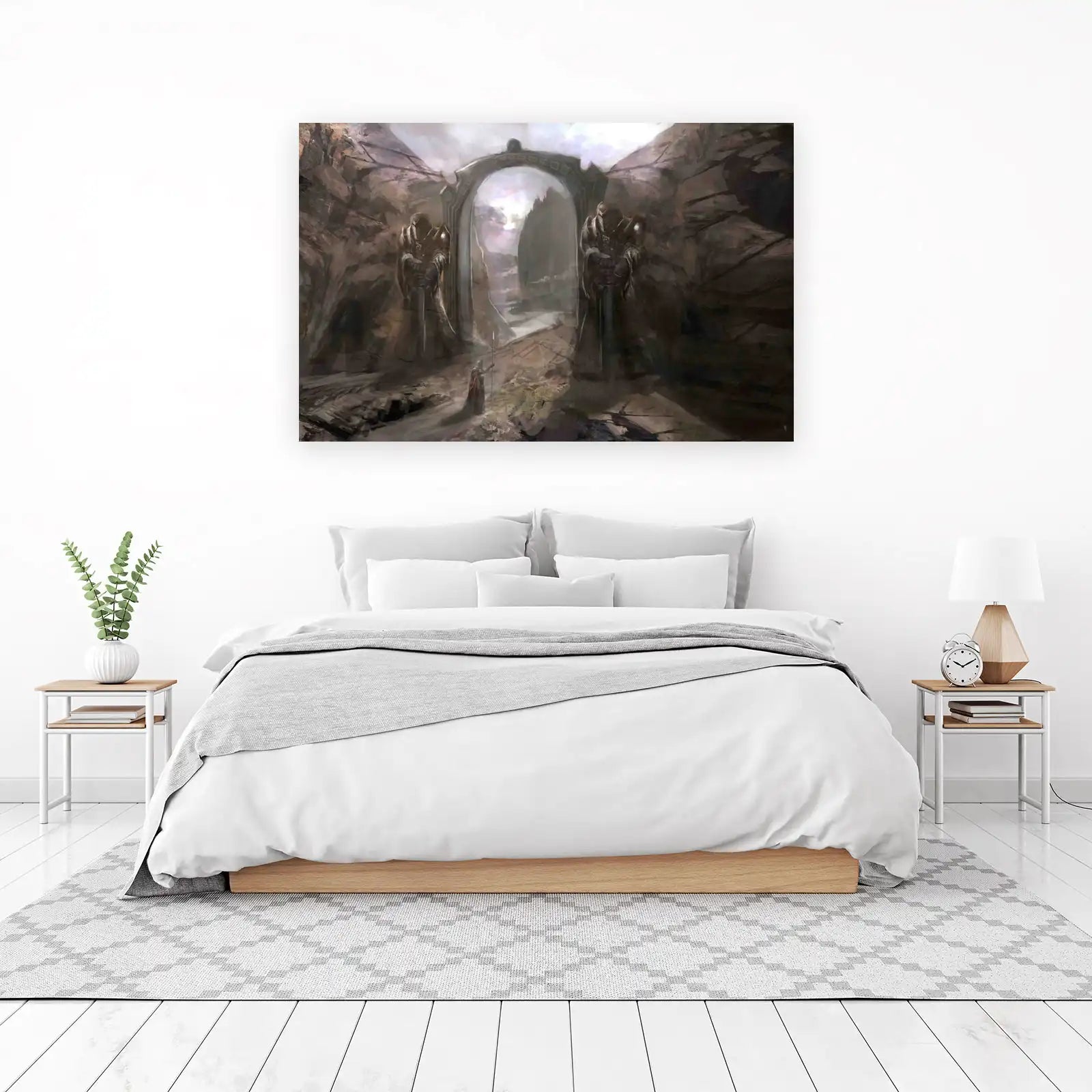 Epic Fantasy Gatekeepers Wall Art