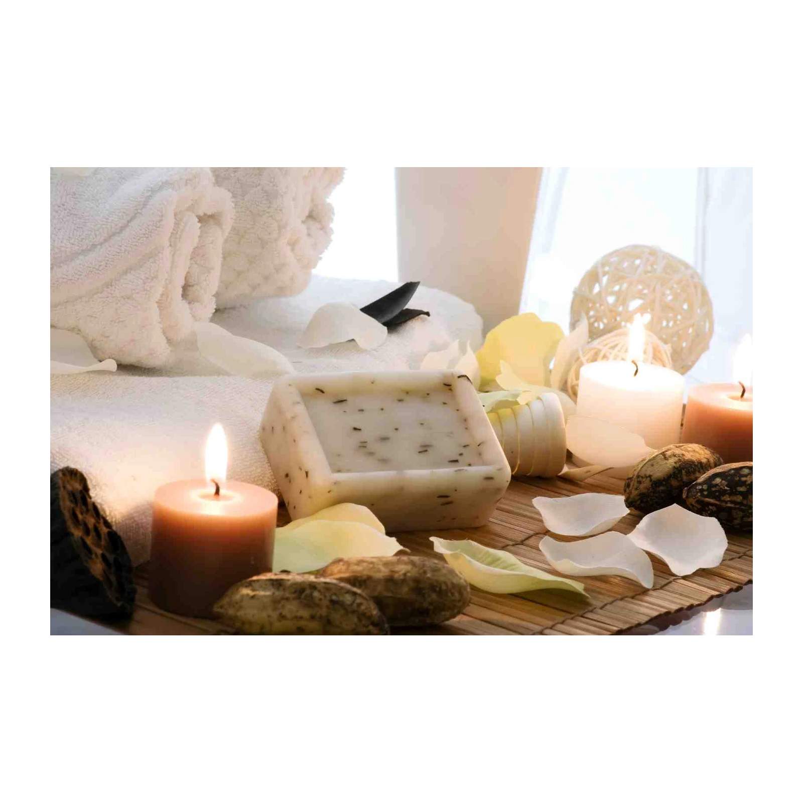 Serene Spa & Wellness Meditation Wall Art