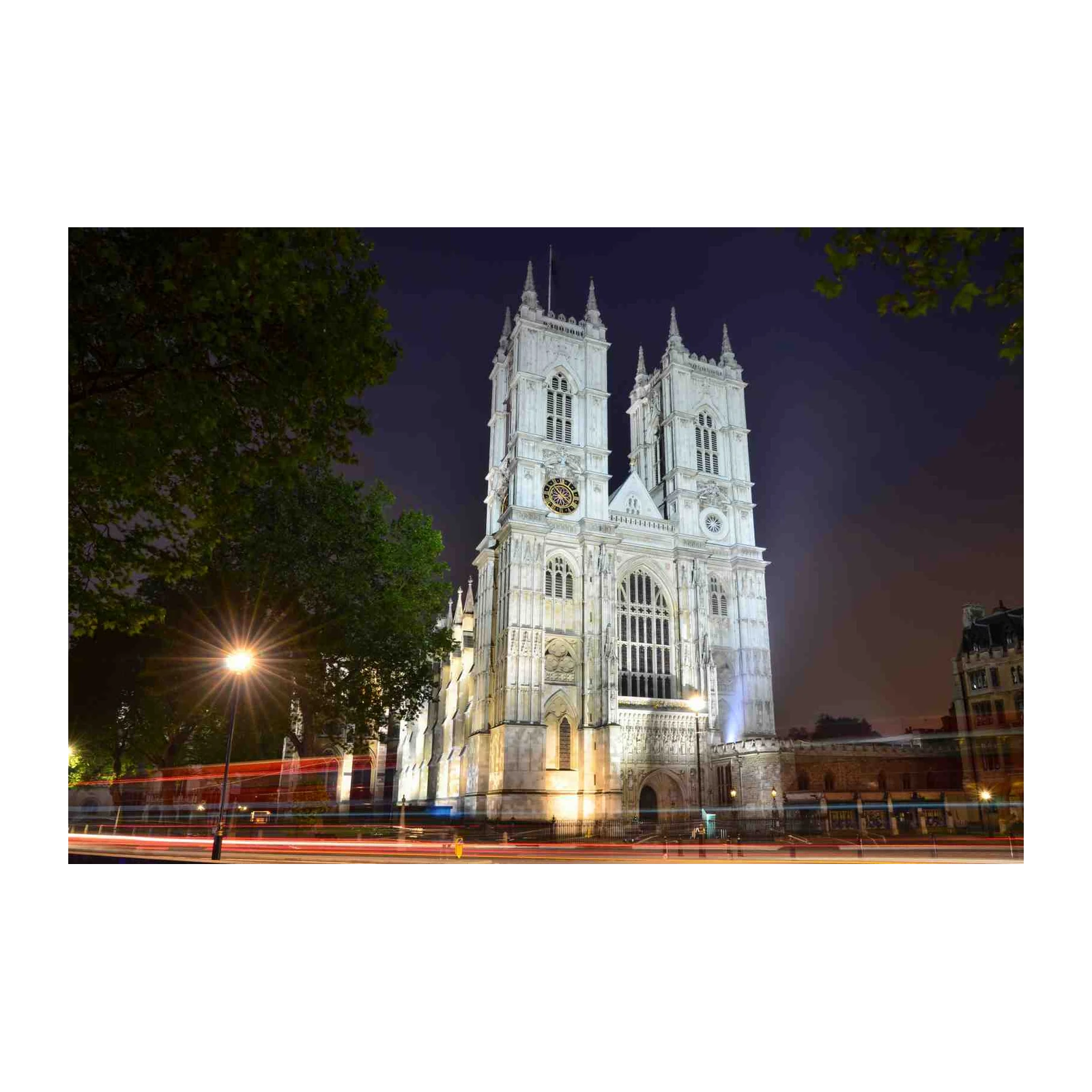 Westminster Abbey London Nightscape Wall Art