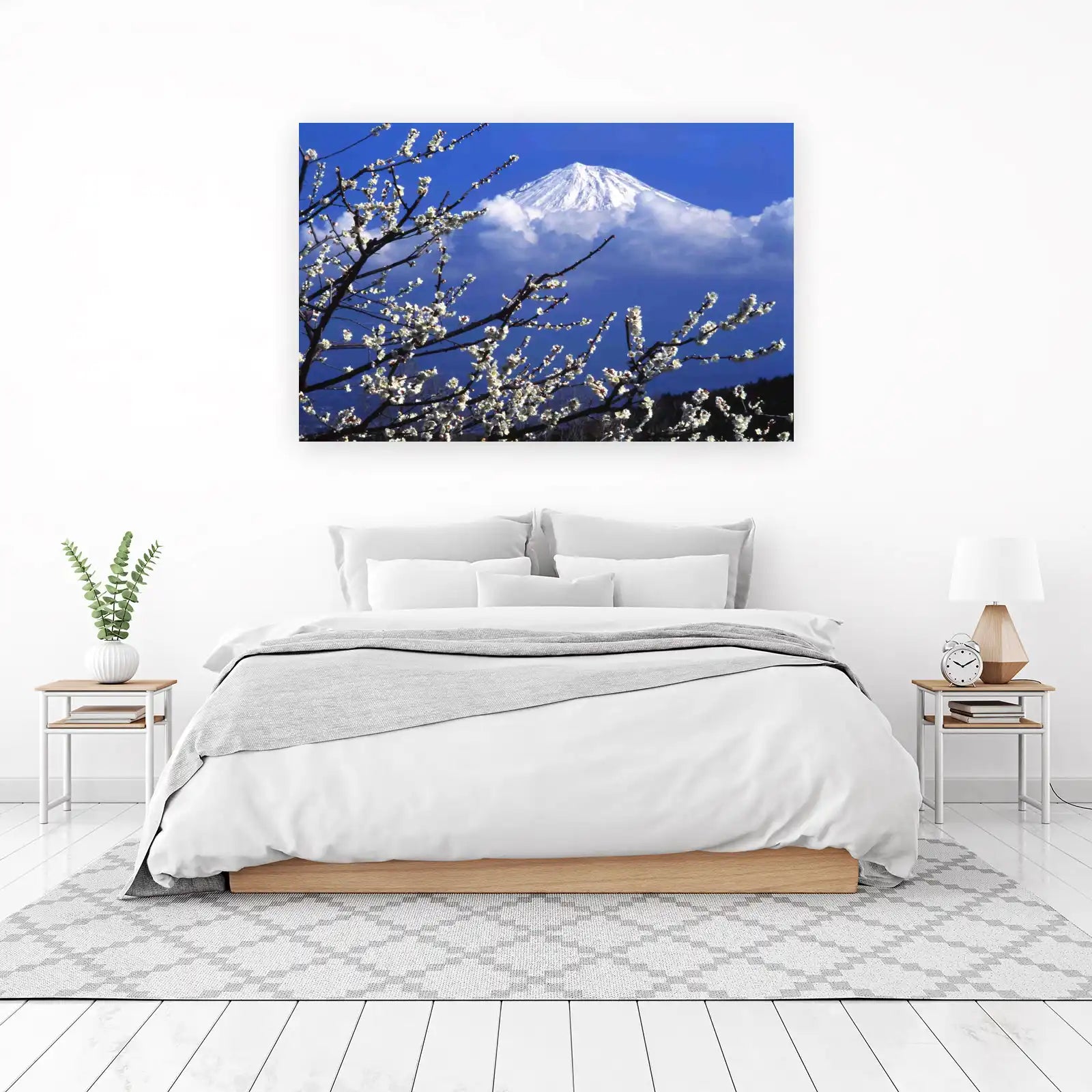 Mt. Fuji Cherry Blossom Wall Art