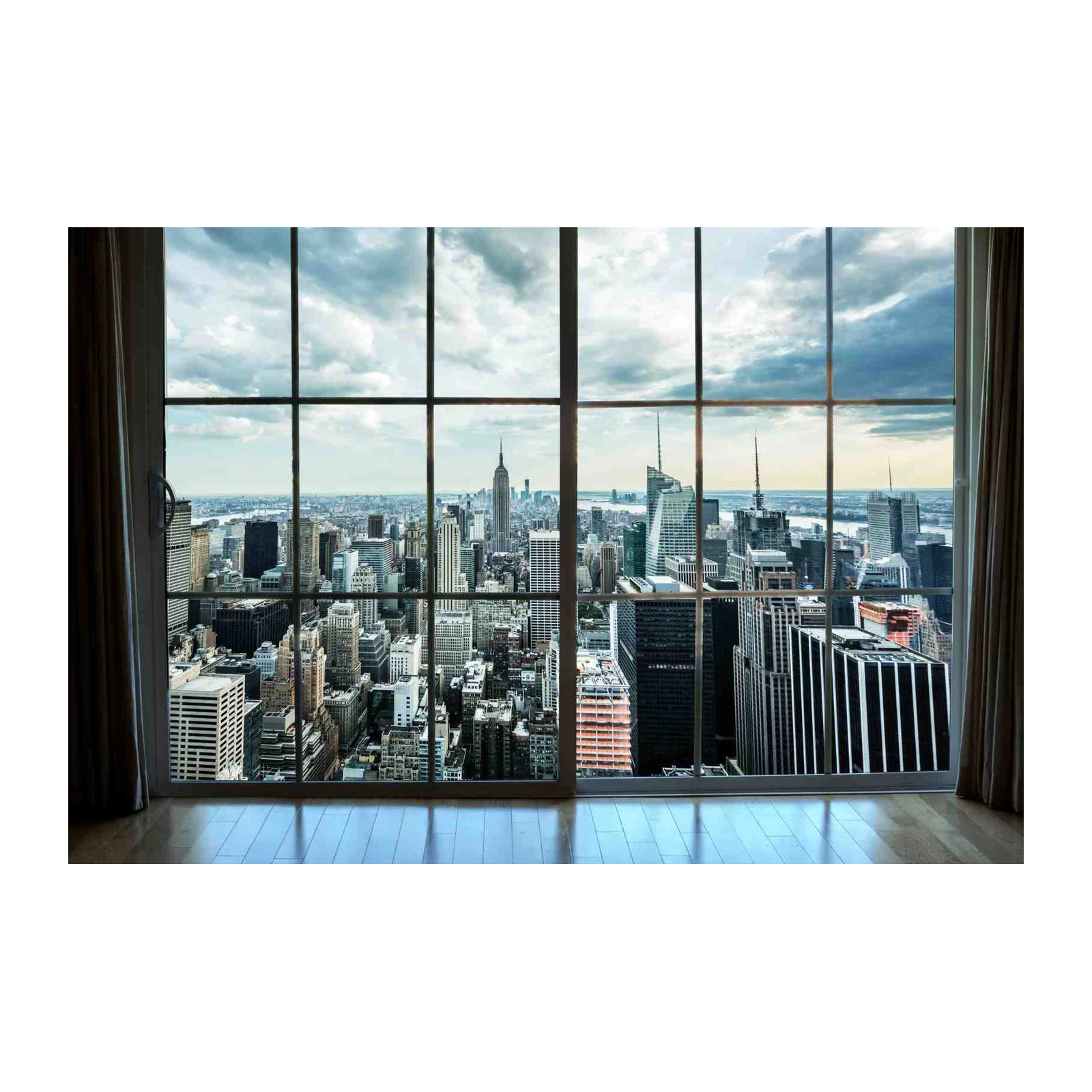 New York City Skyline Panoramic Wall Art