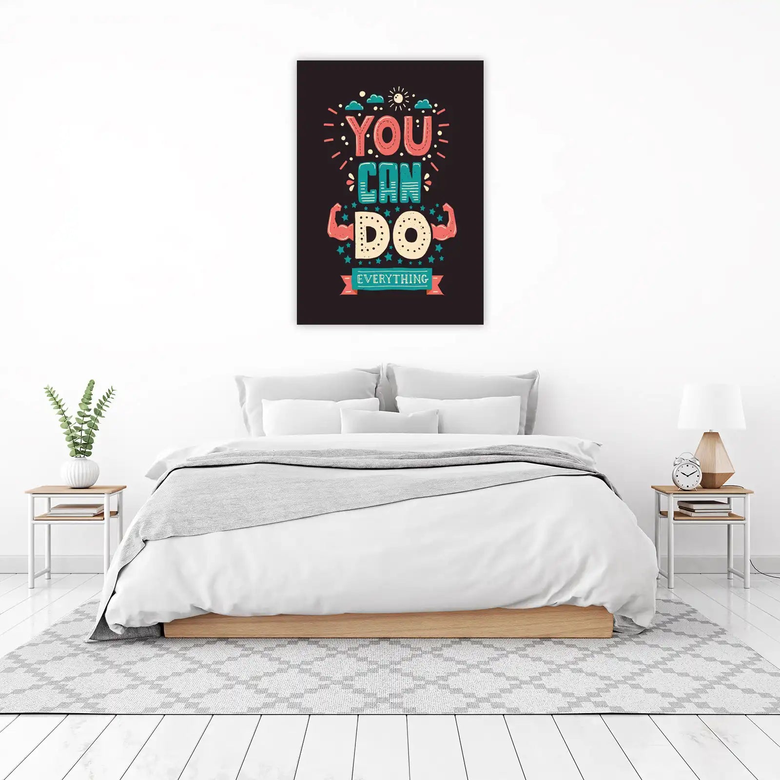 Inspirational "You Can Do Everything" Wall Art