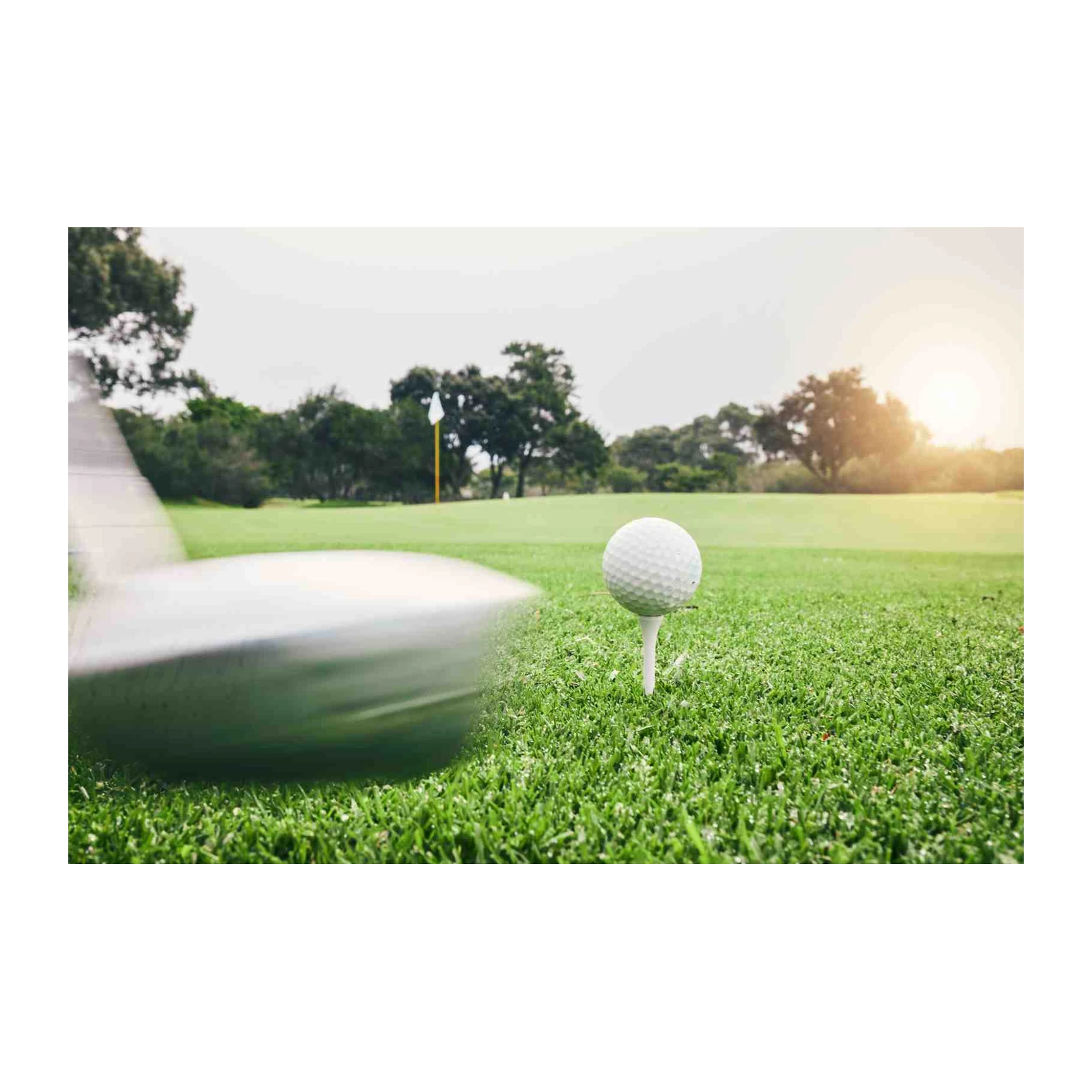 Golf Drive Moment Wall Art