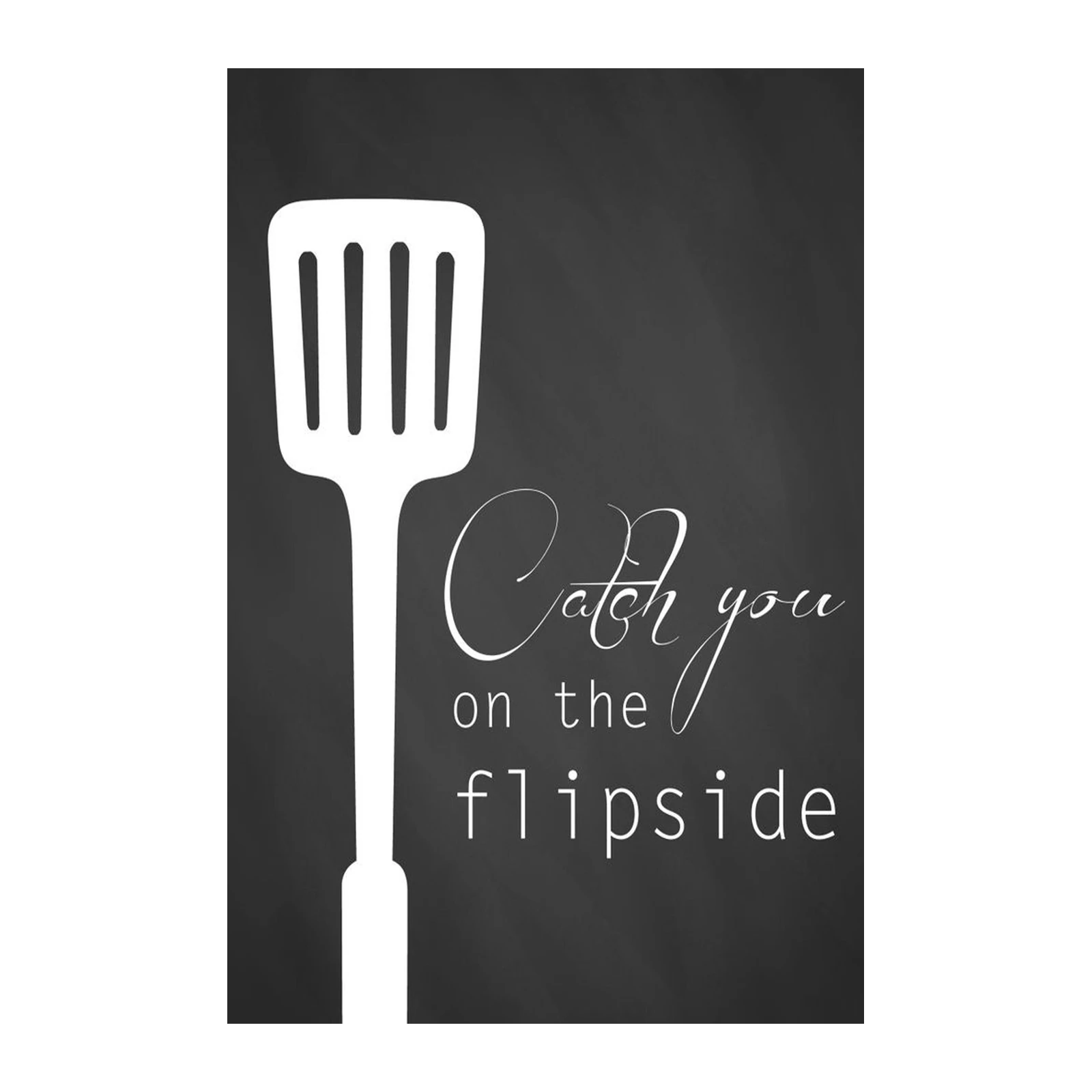 Chalkboard Spatula Quote Wall Art