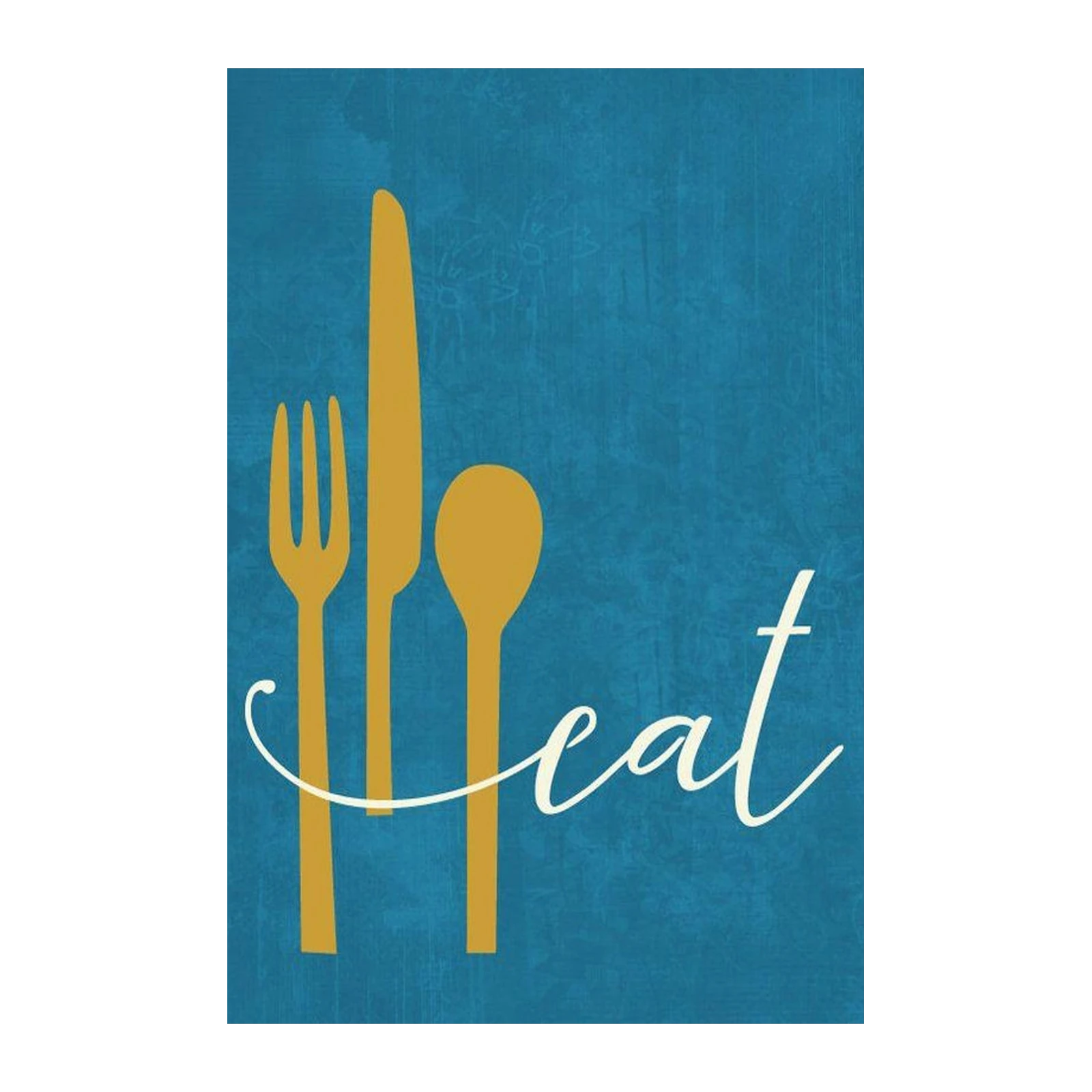 Modern "Eat" Kitchen Art Wall Art