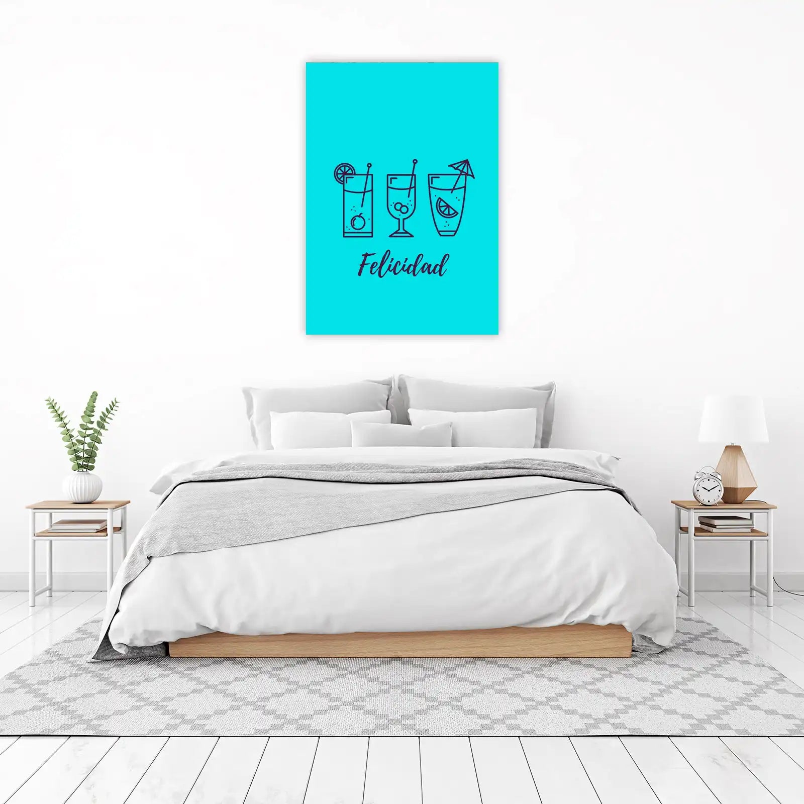 Felicidad Tropical Drink Wall Art