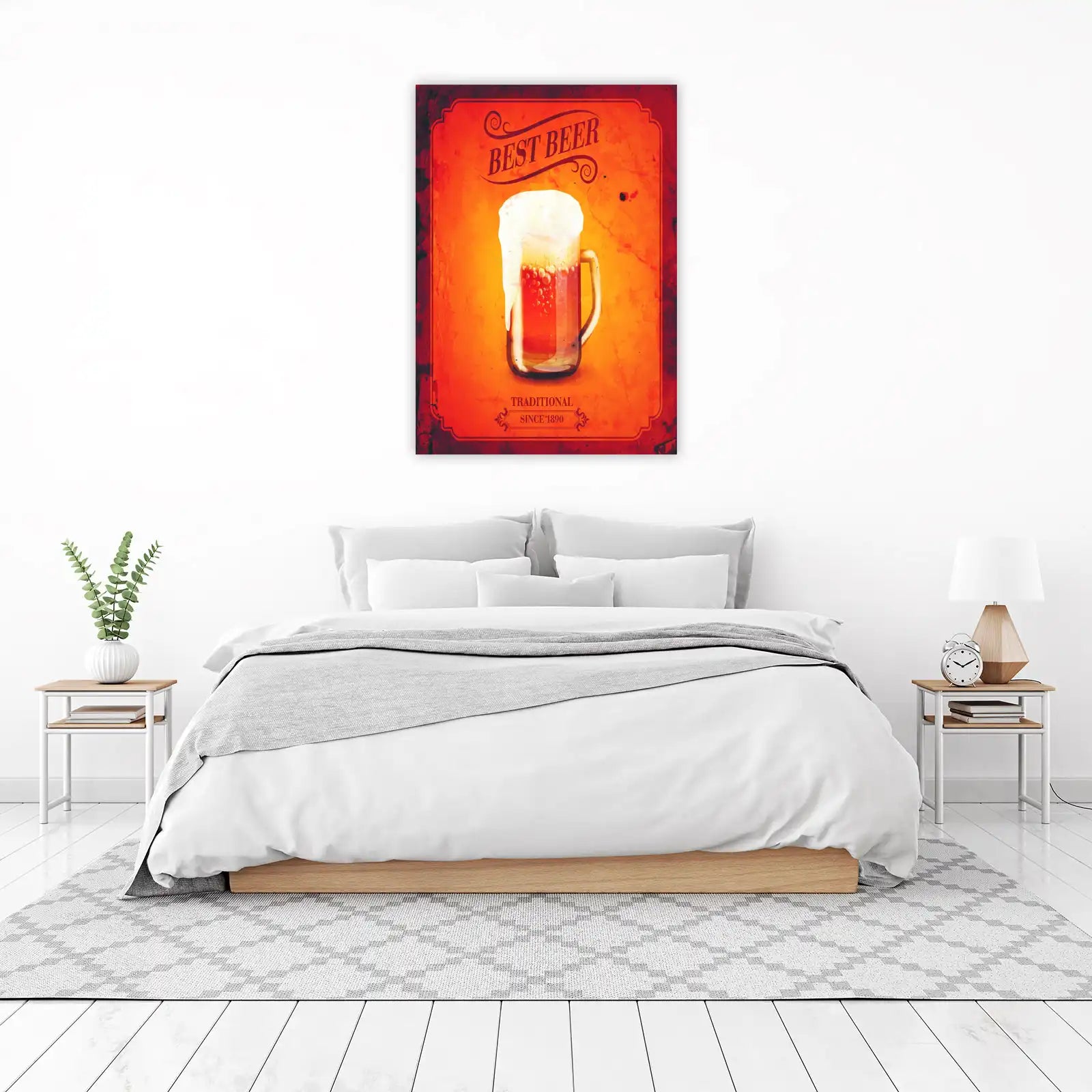 Vintage Beer Mug Wall Art