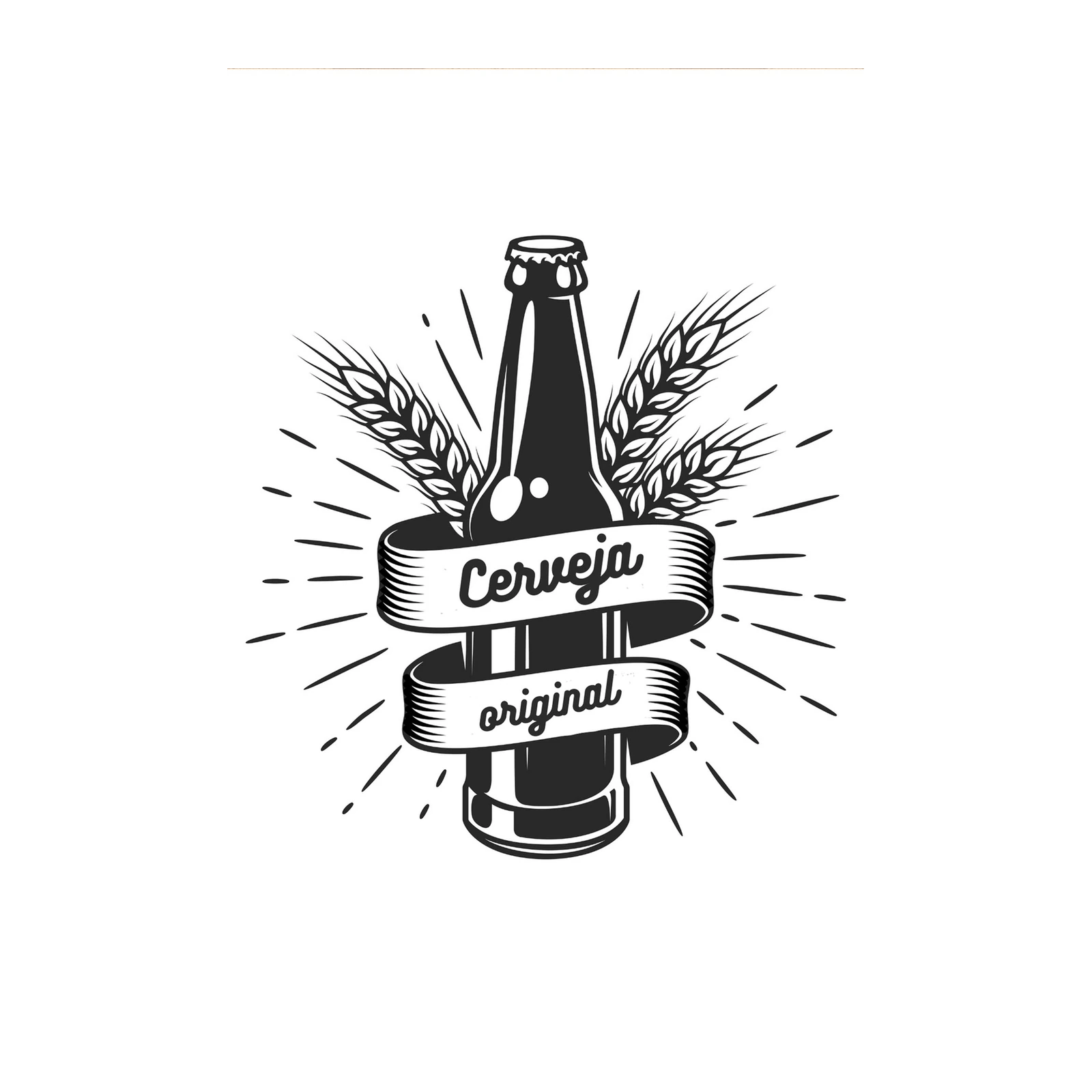 Vintage Beer Logo Retro Wall Art